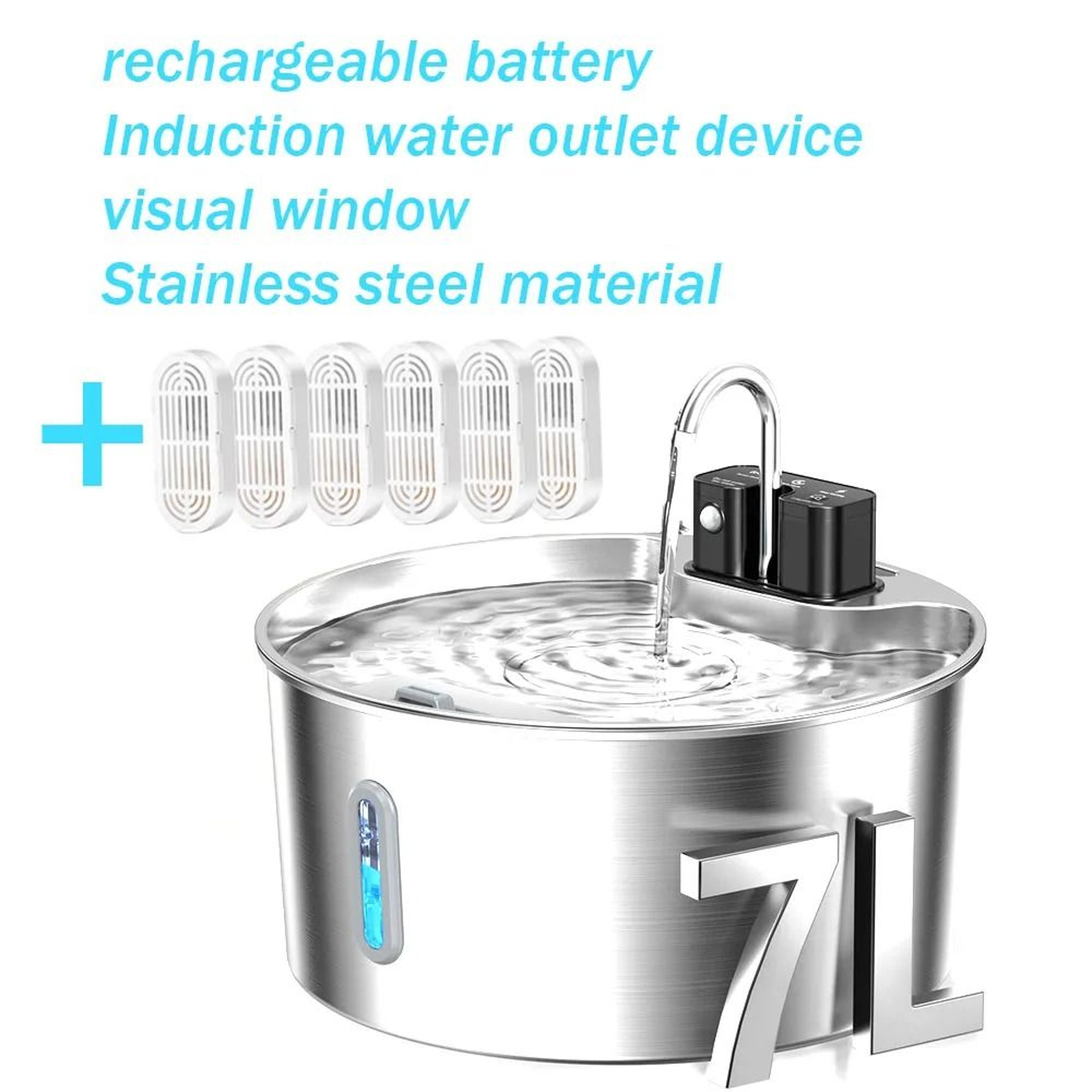 HydroTitan 7L Wireless MultiMode Hub 7