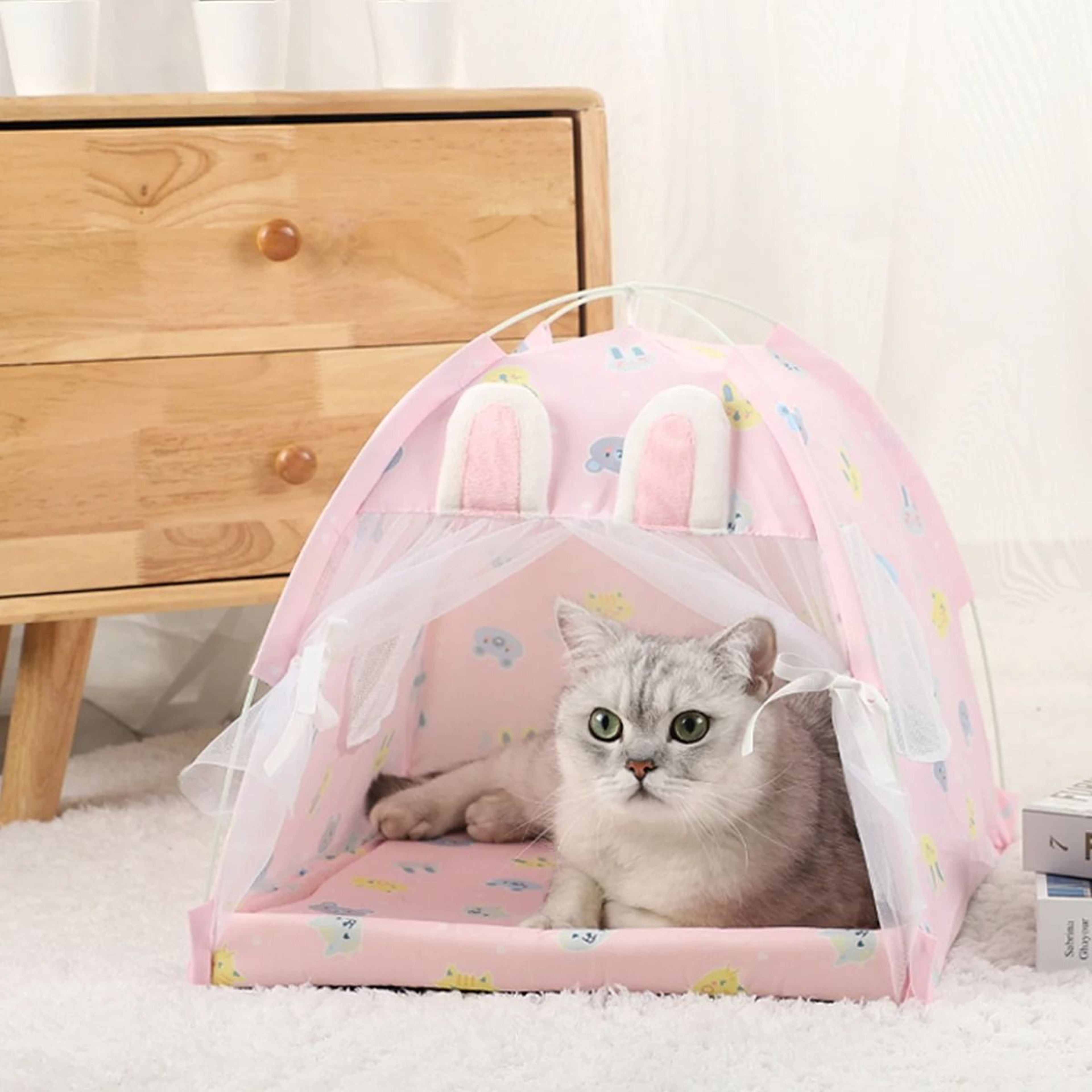 Cozy Cabin Pet Tent 11