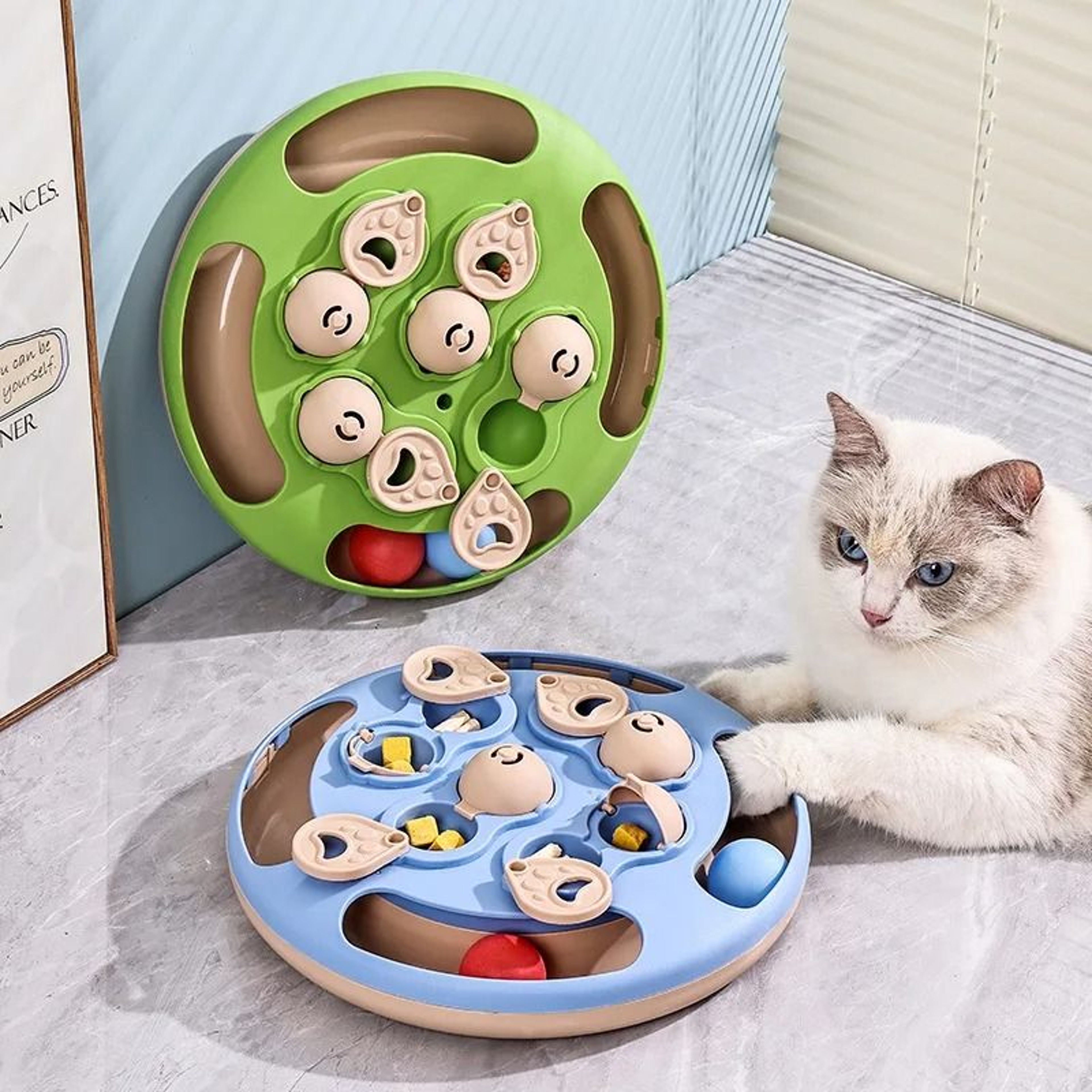 Smart Turntable Puzzle Feeder 1