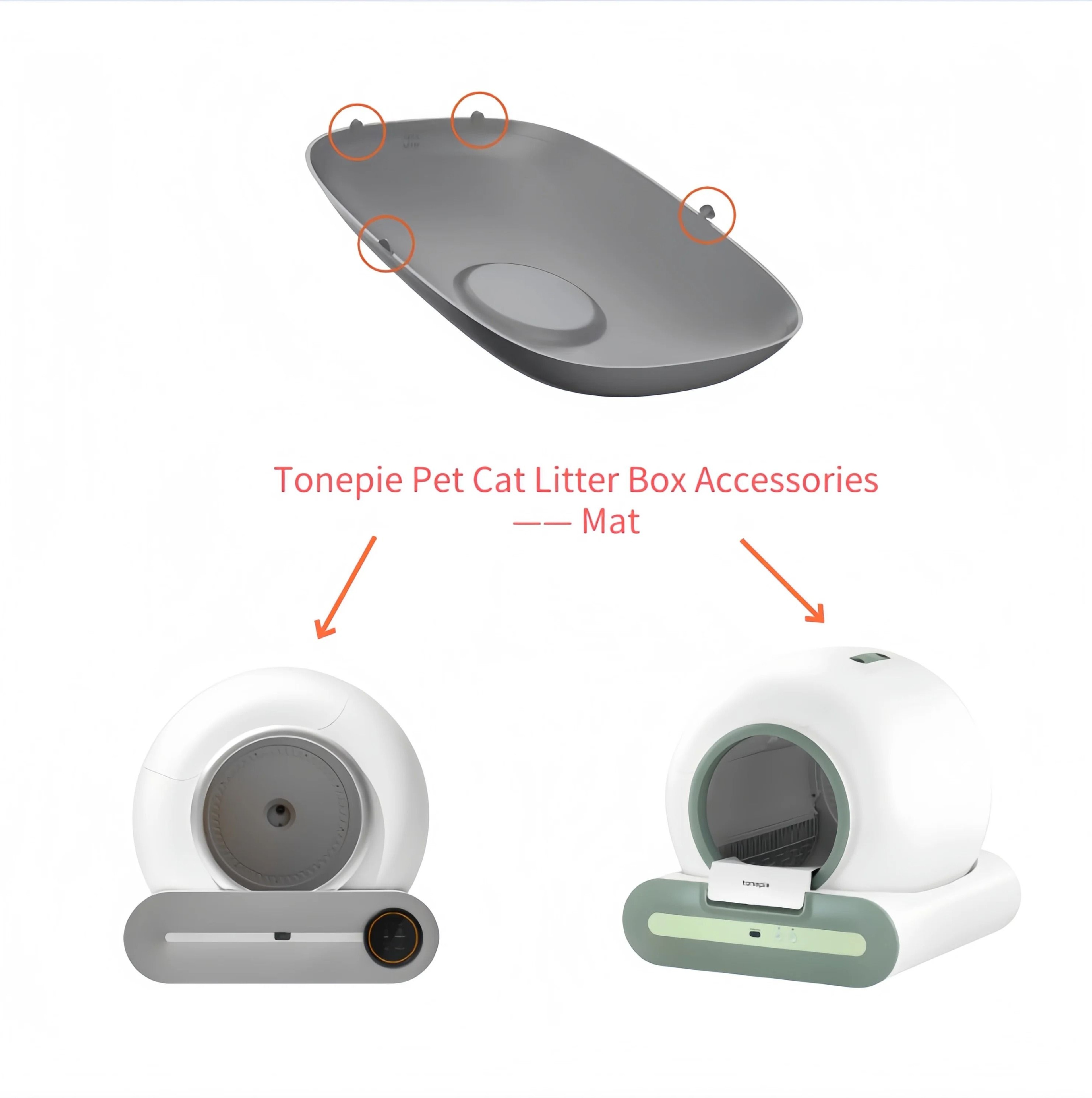 TONEPIE HighPrecision Silicone Replacement Mat 1