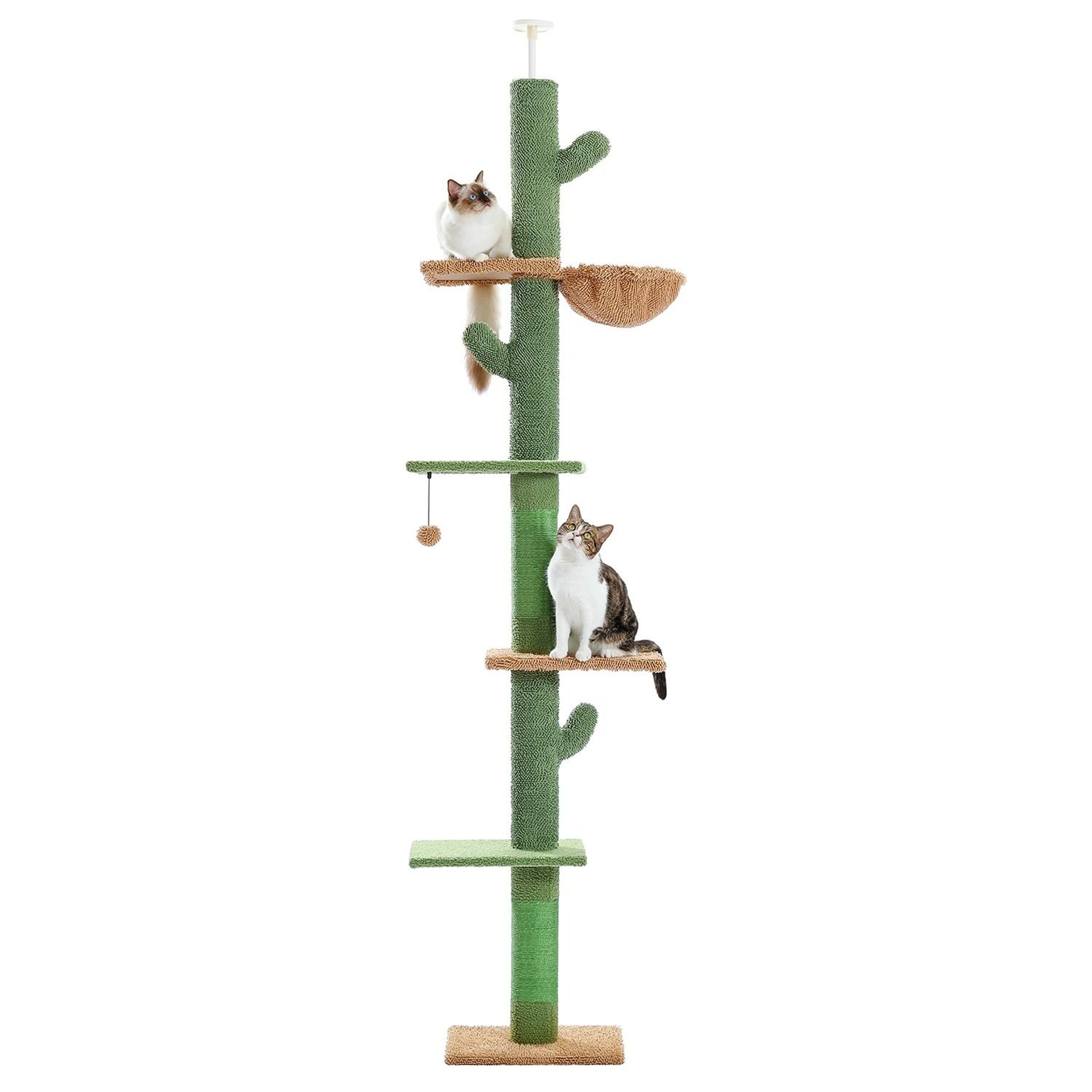 SkyReach FloortoCeiling Cat Tower 6
