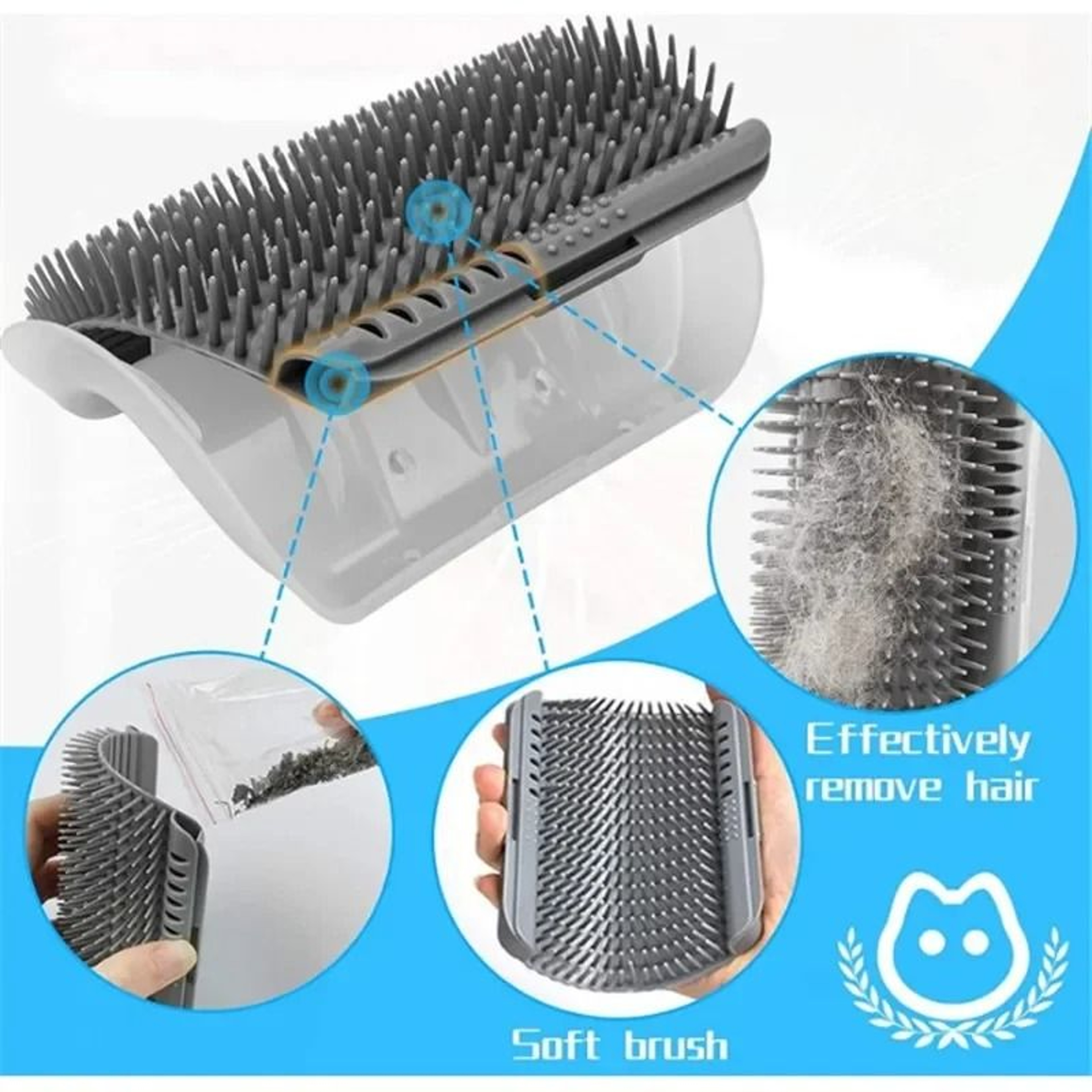TactileRelief WallMount SelfGroomer 3