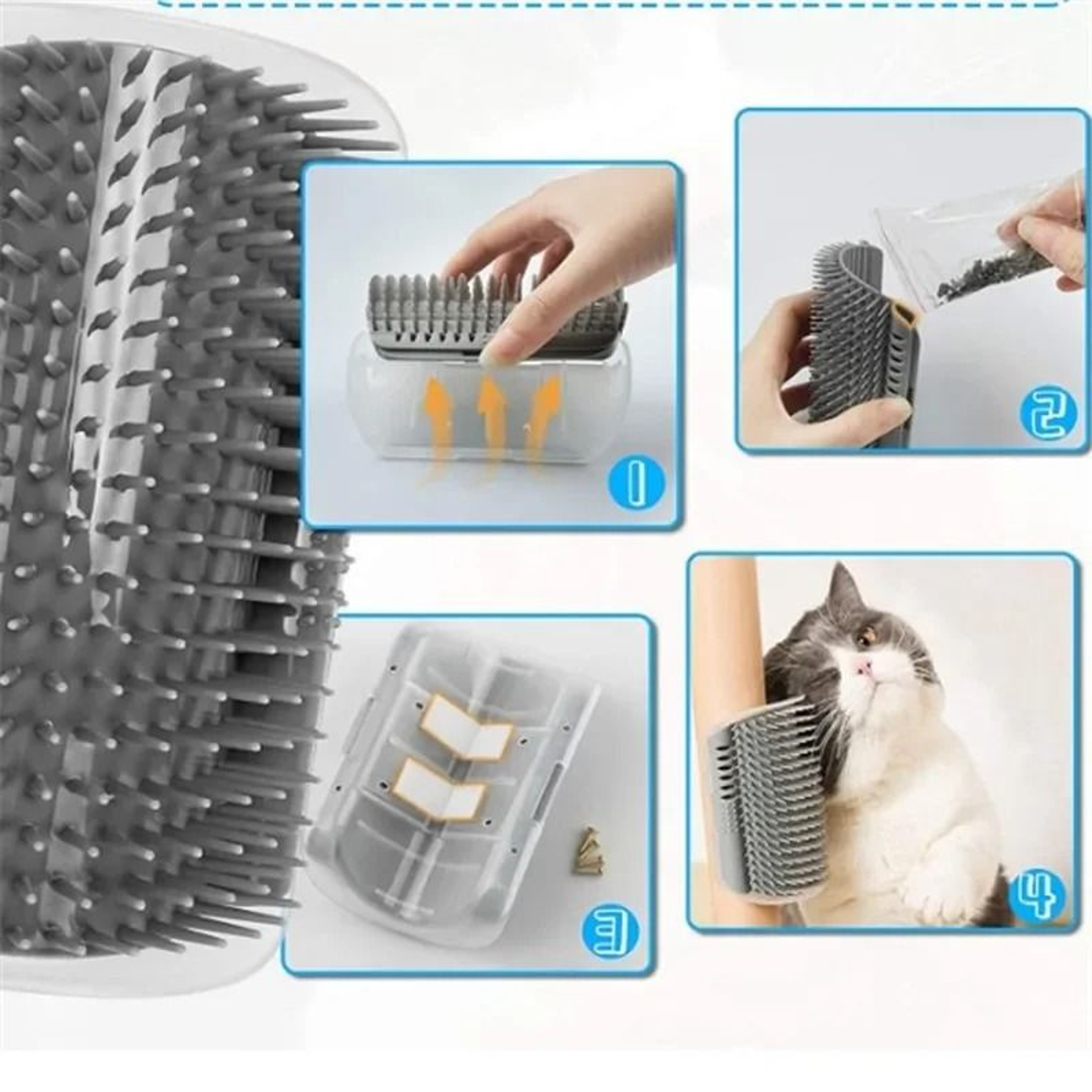 TactileRelief WallMount SelfGroomer 4
