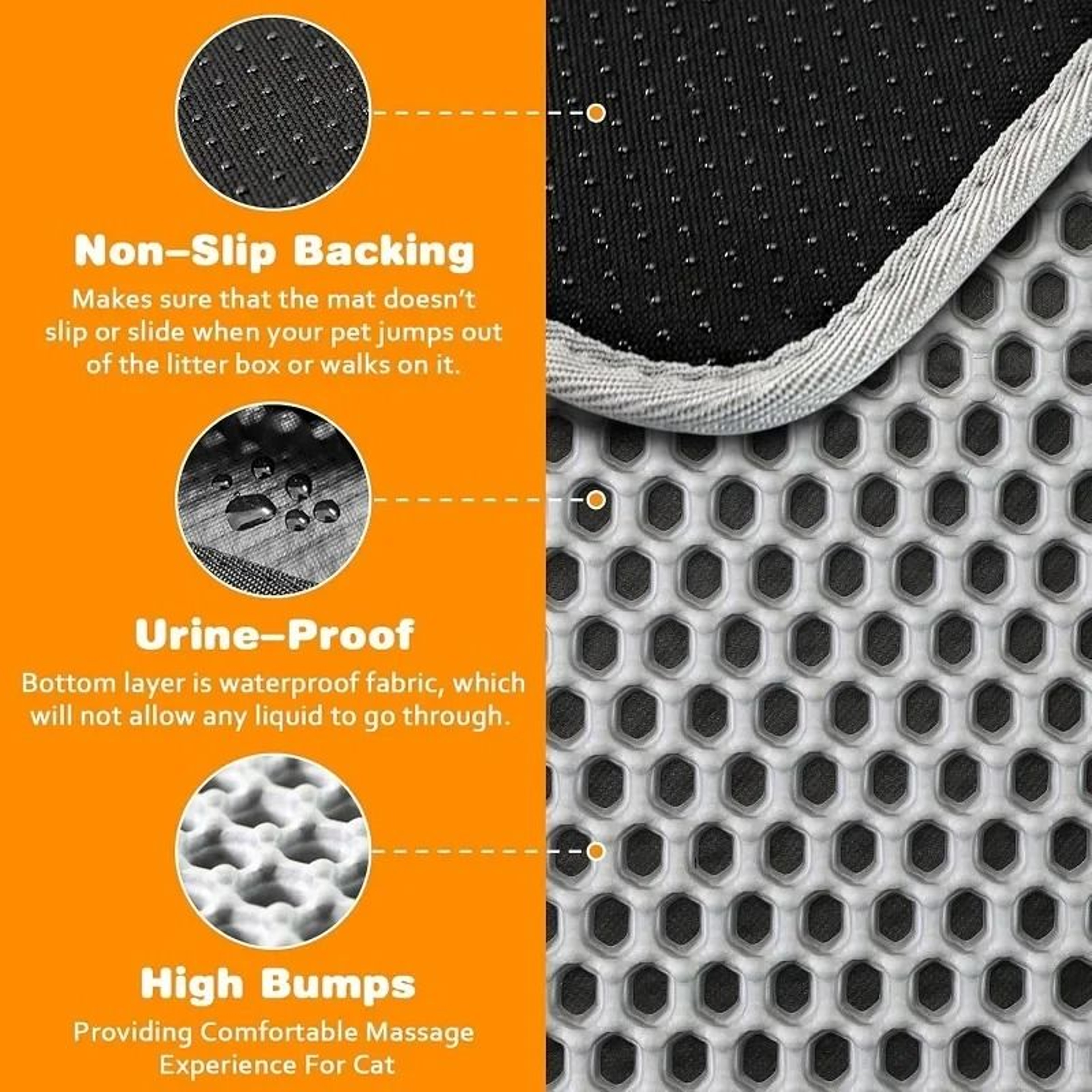 DualLayer Honeycomb LitterRetention Module 1
