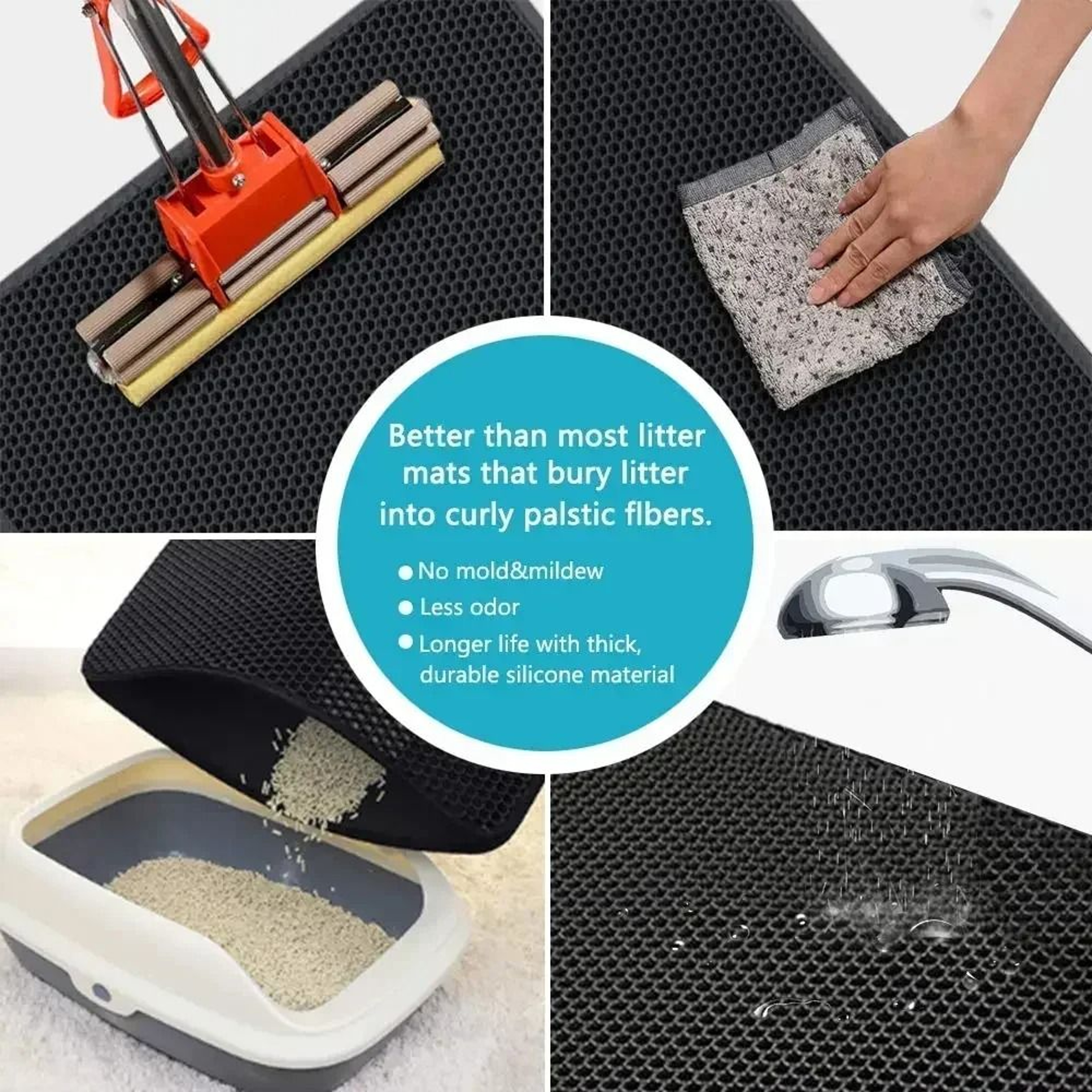 DoubleLayer Honeycomb Litter Hub 4
