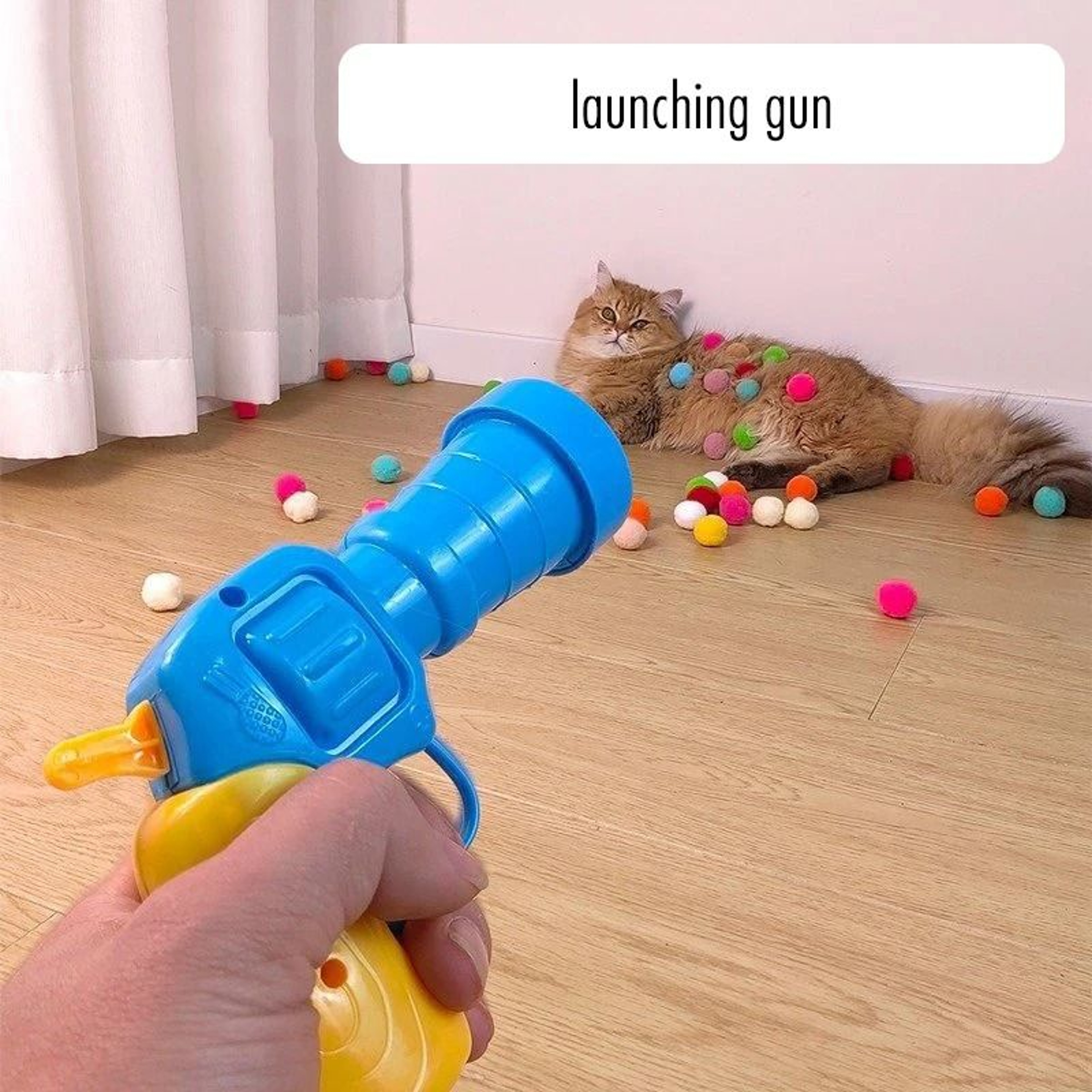 Plush Ball Launcher Gun 15
