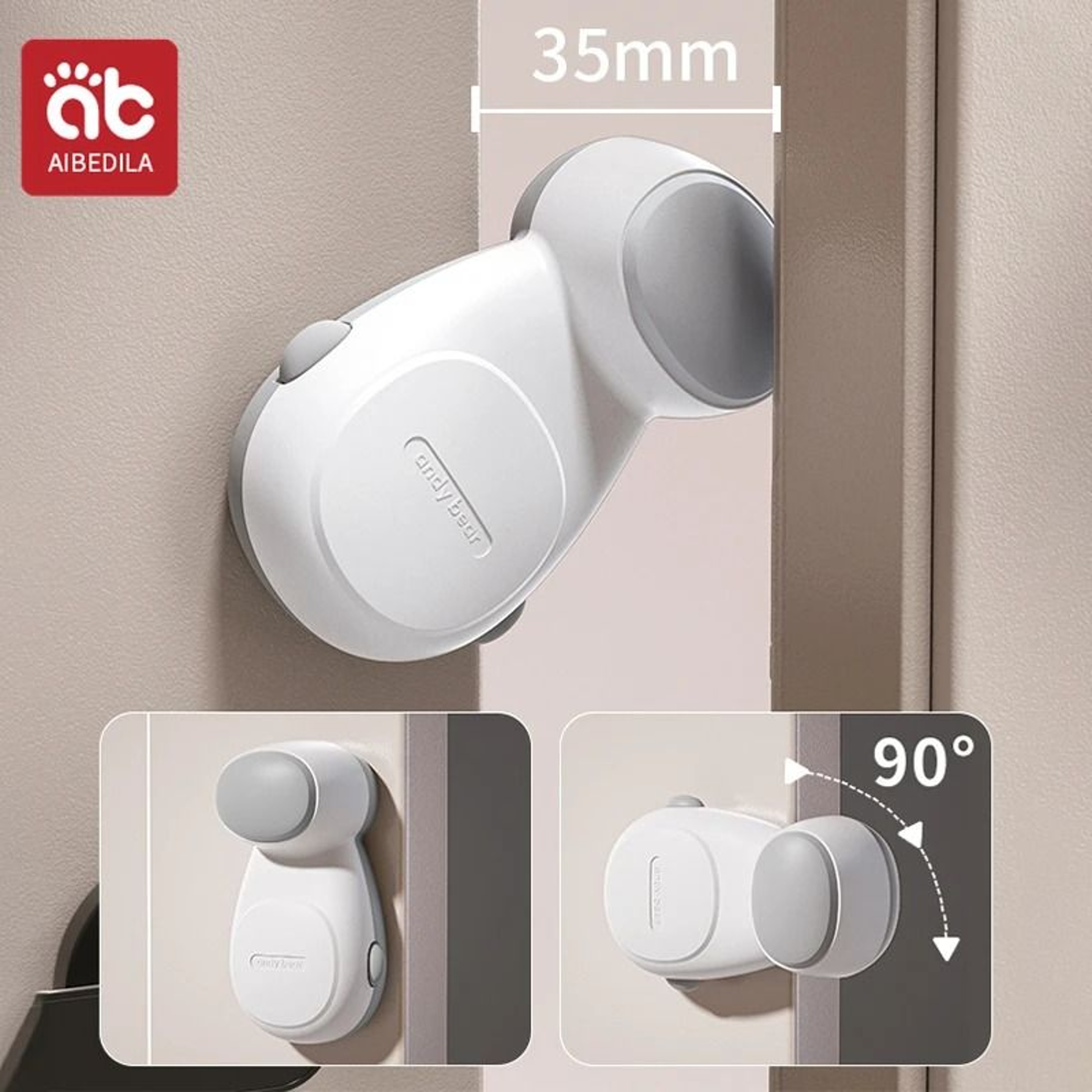 AIBEDILA Cat Door Holder Latch 1