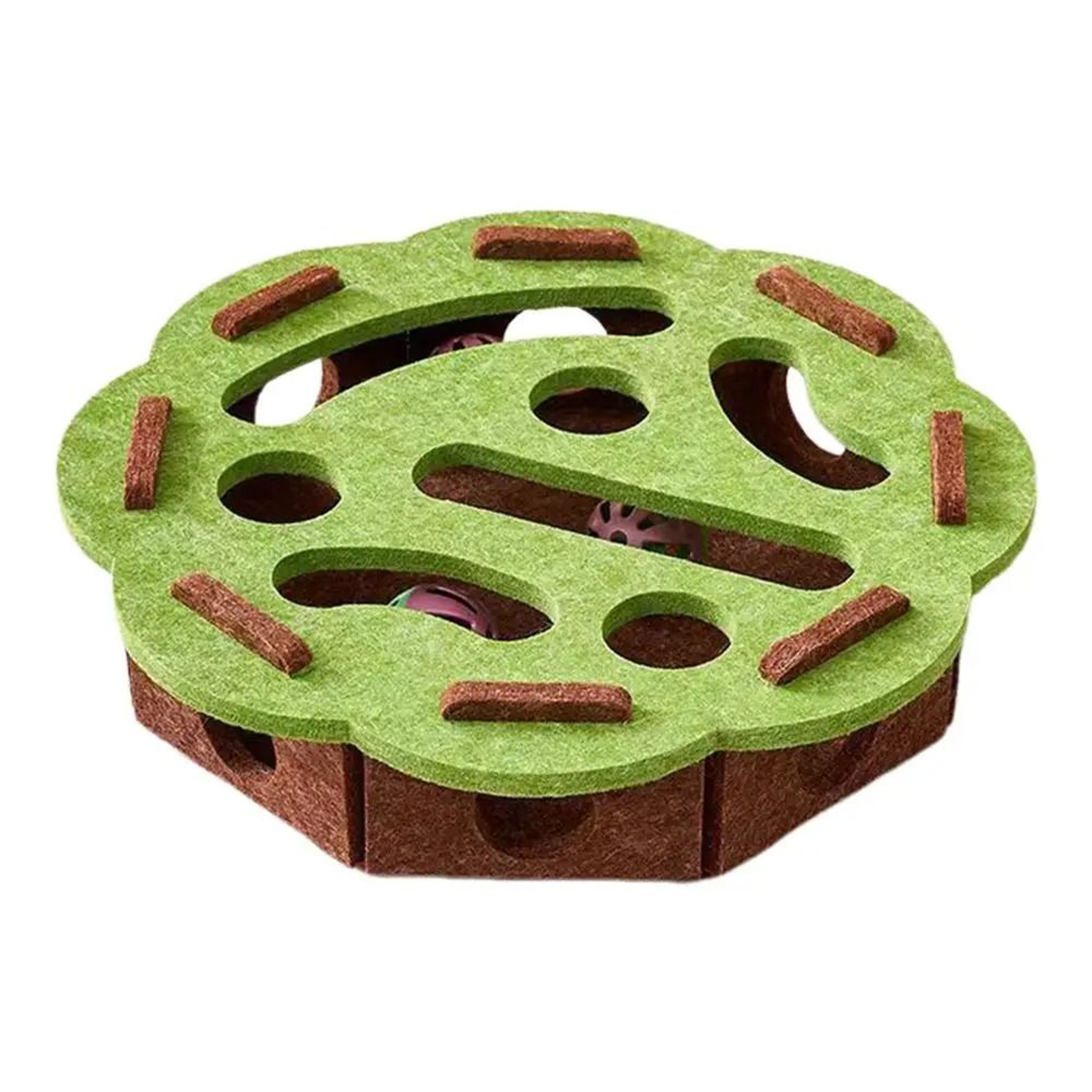 Felt Interactive Puzzle Maze  Scratcher 6