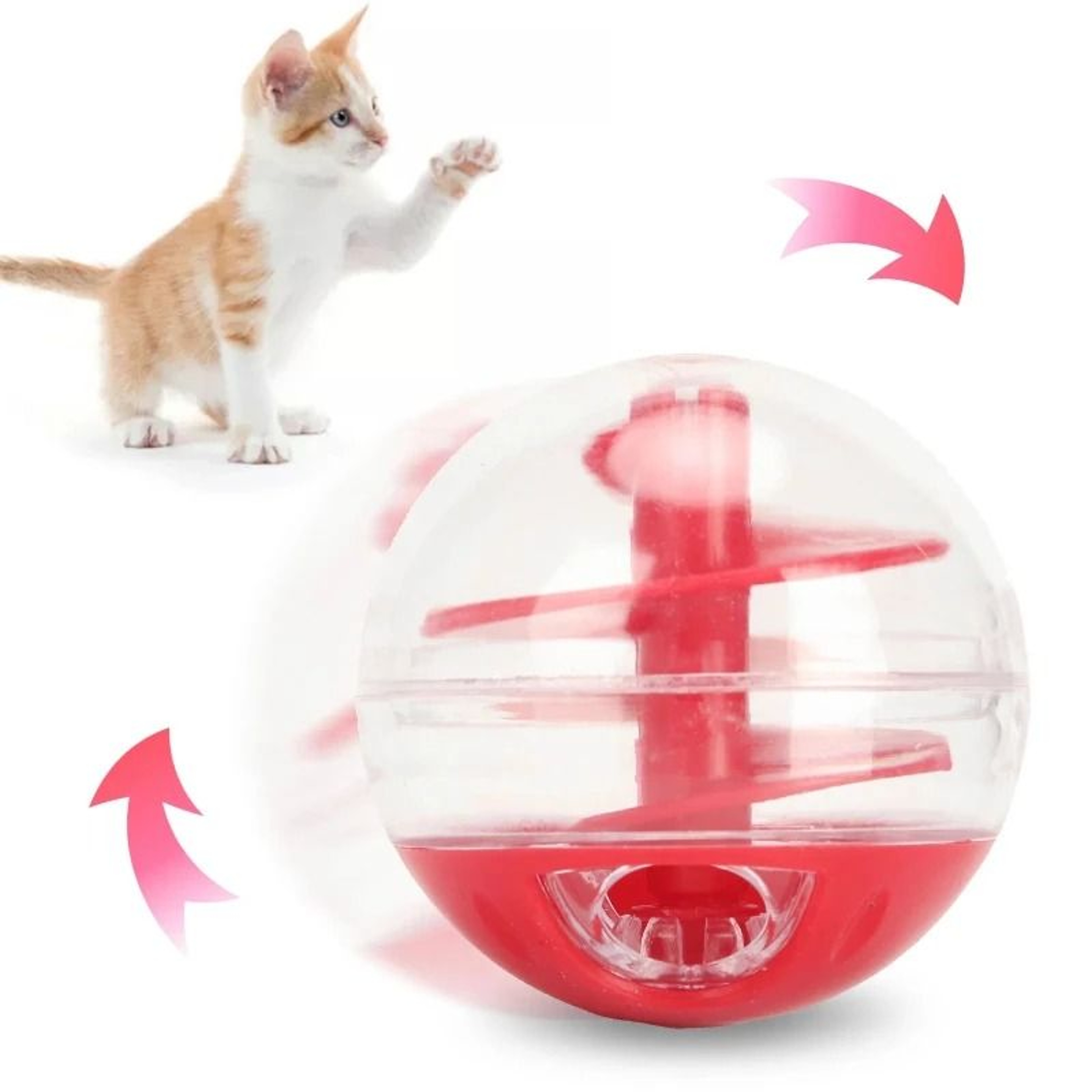 Interactive IQ Puzzle Treat Dispensing Ball 3