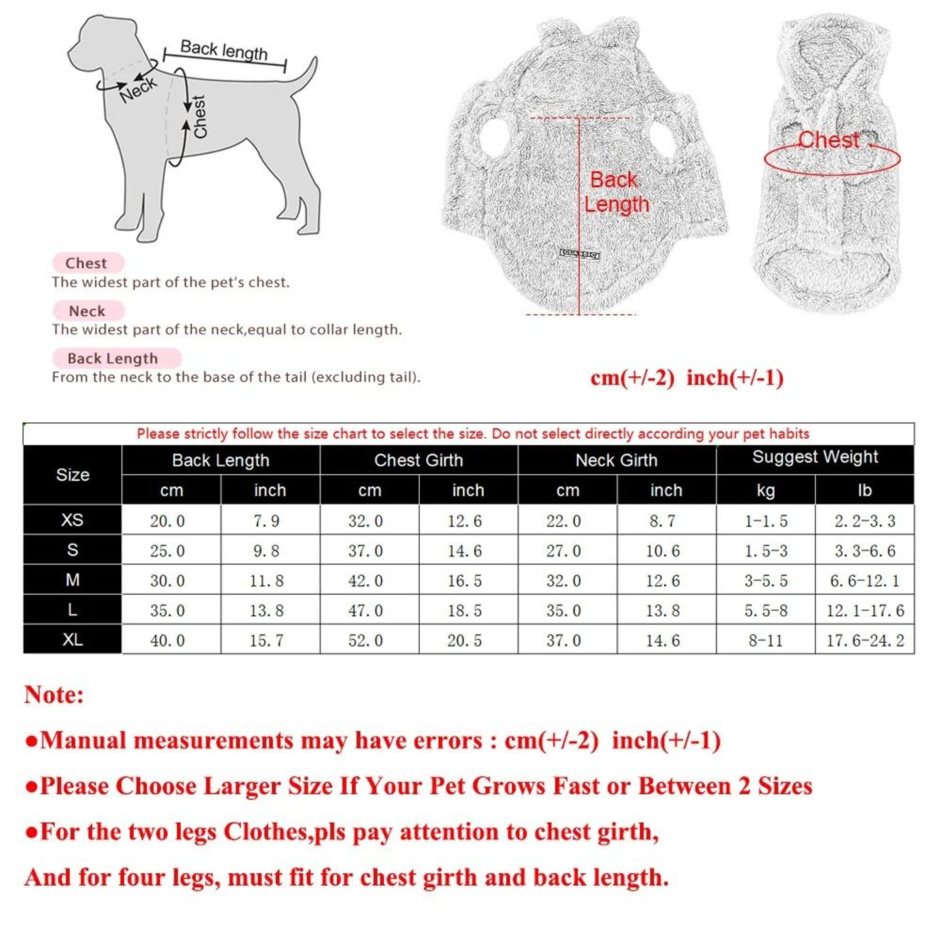 UltraSoft Winter Fleece Pet Hoodie 4