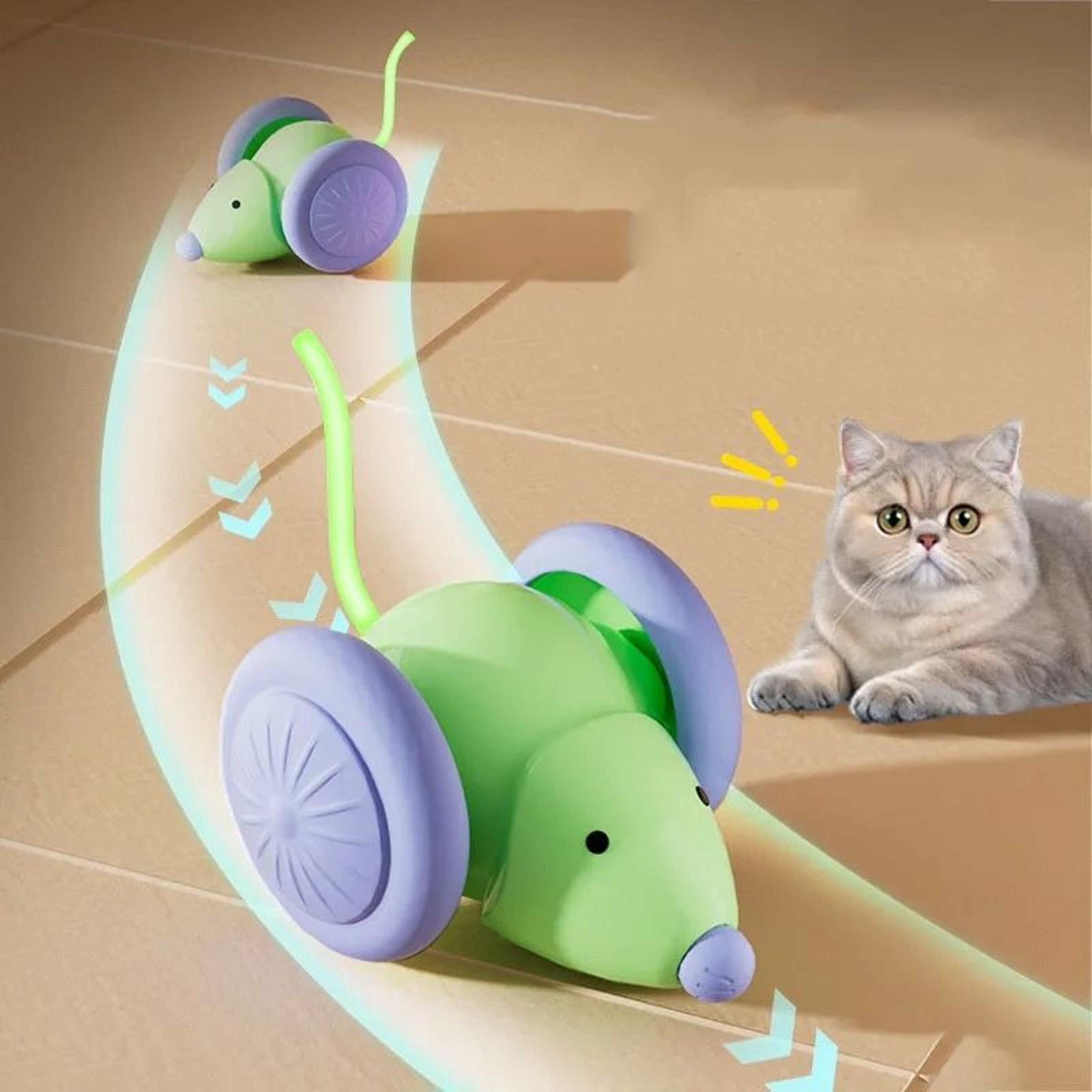 Intelligent Robotic Mouse Interactive Toy 0