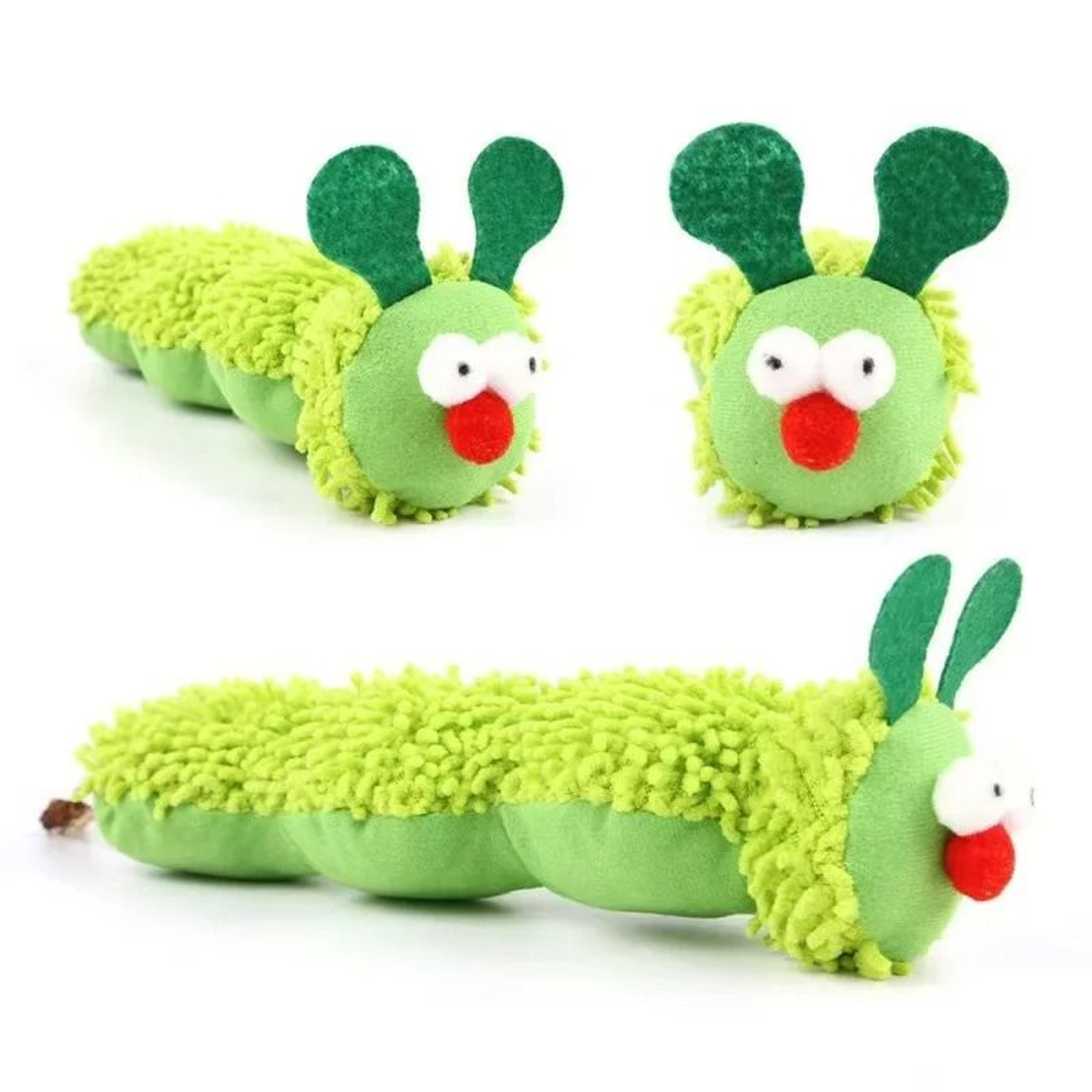 Interactive Caterpillar Catnip  Silvervine Molar Toy 7