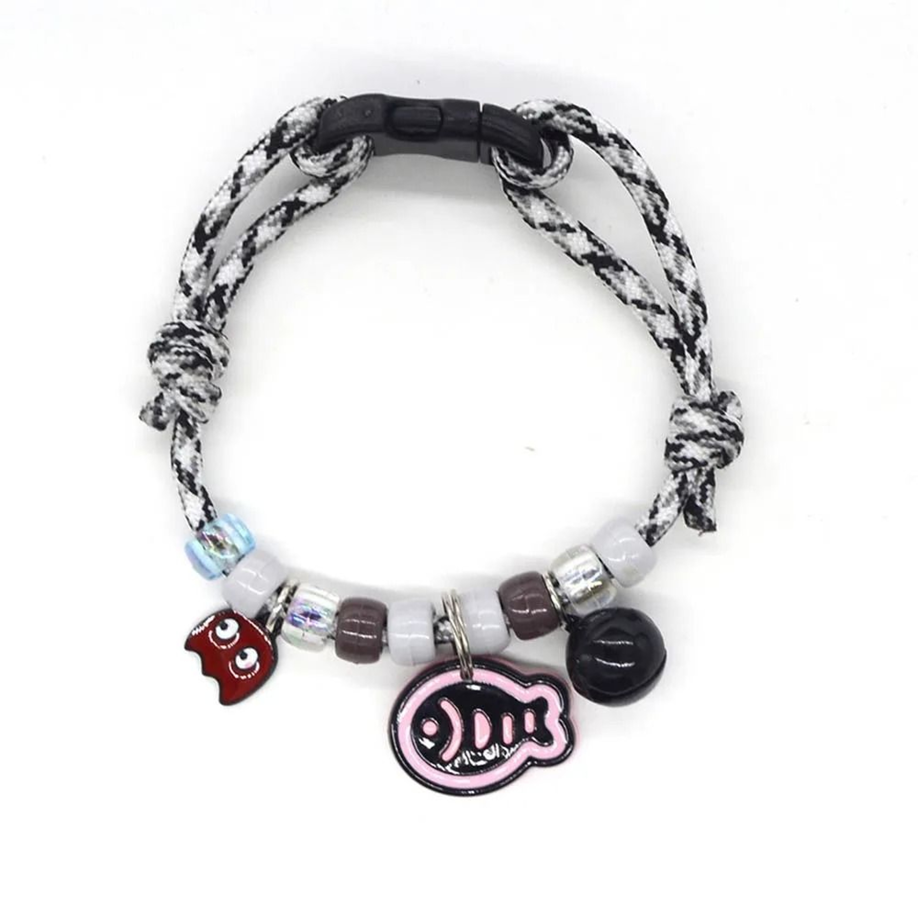 Vibrant Braided Pet Charm Necklace 11