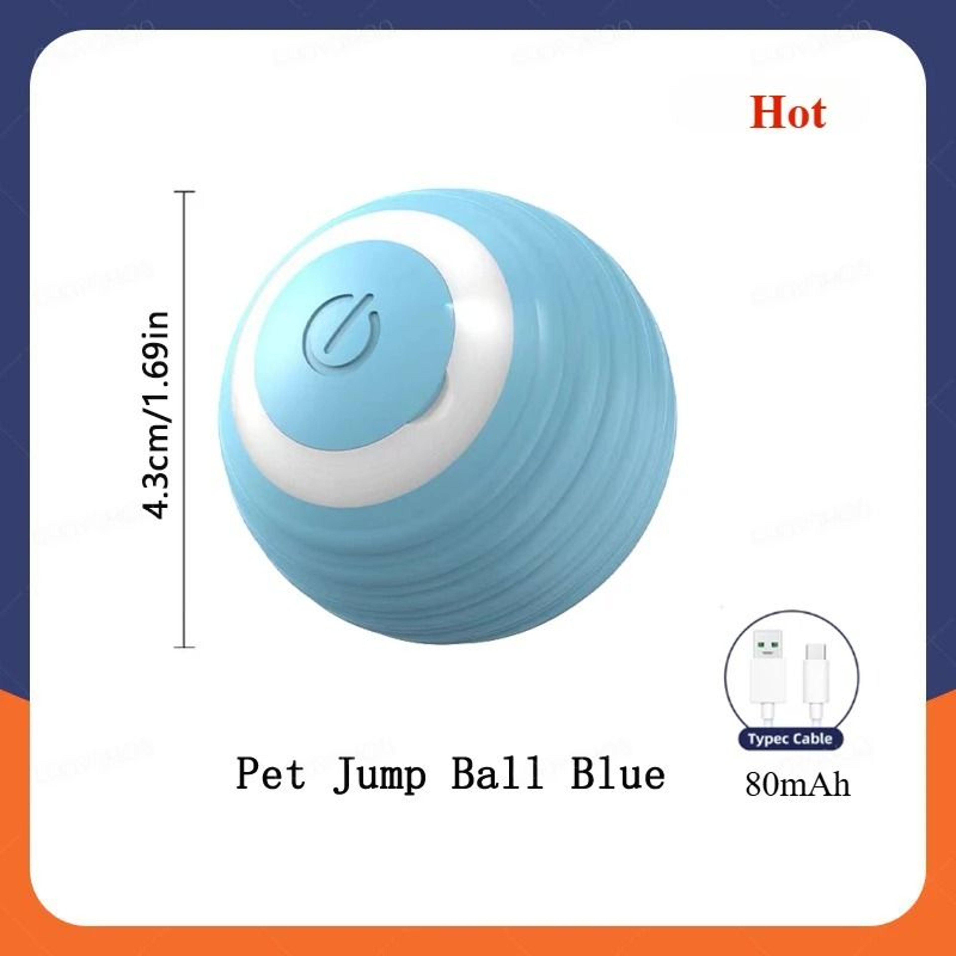 SwiftMove Smart Rolling Interactive Ball 7
