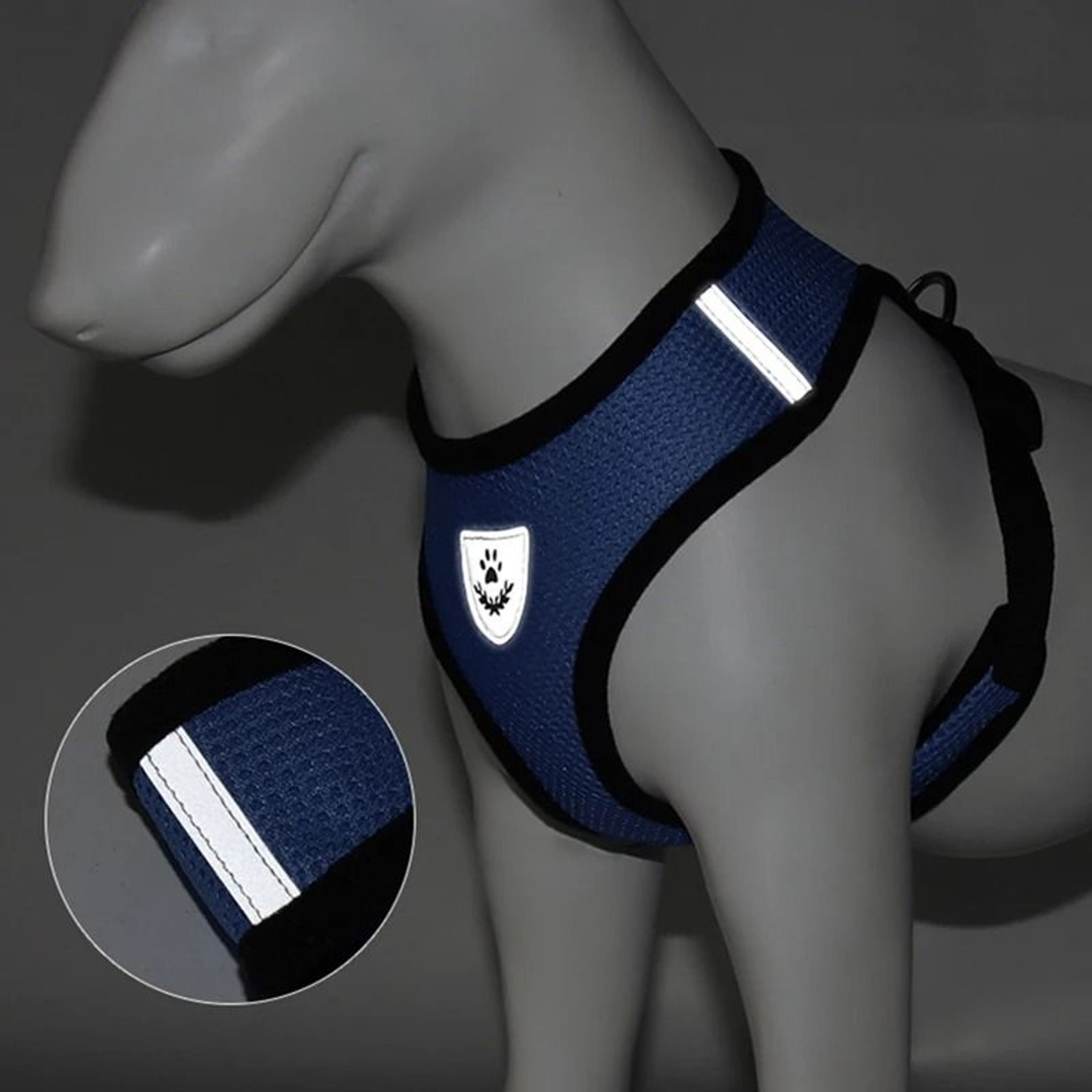 SafeStride EscapeProof Soft Mesh Harness  Leash Set 2