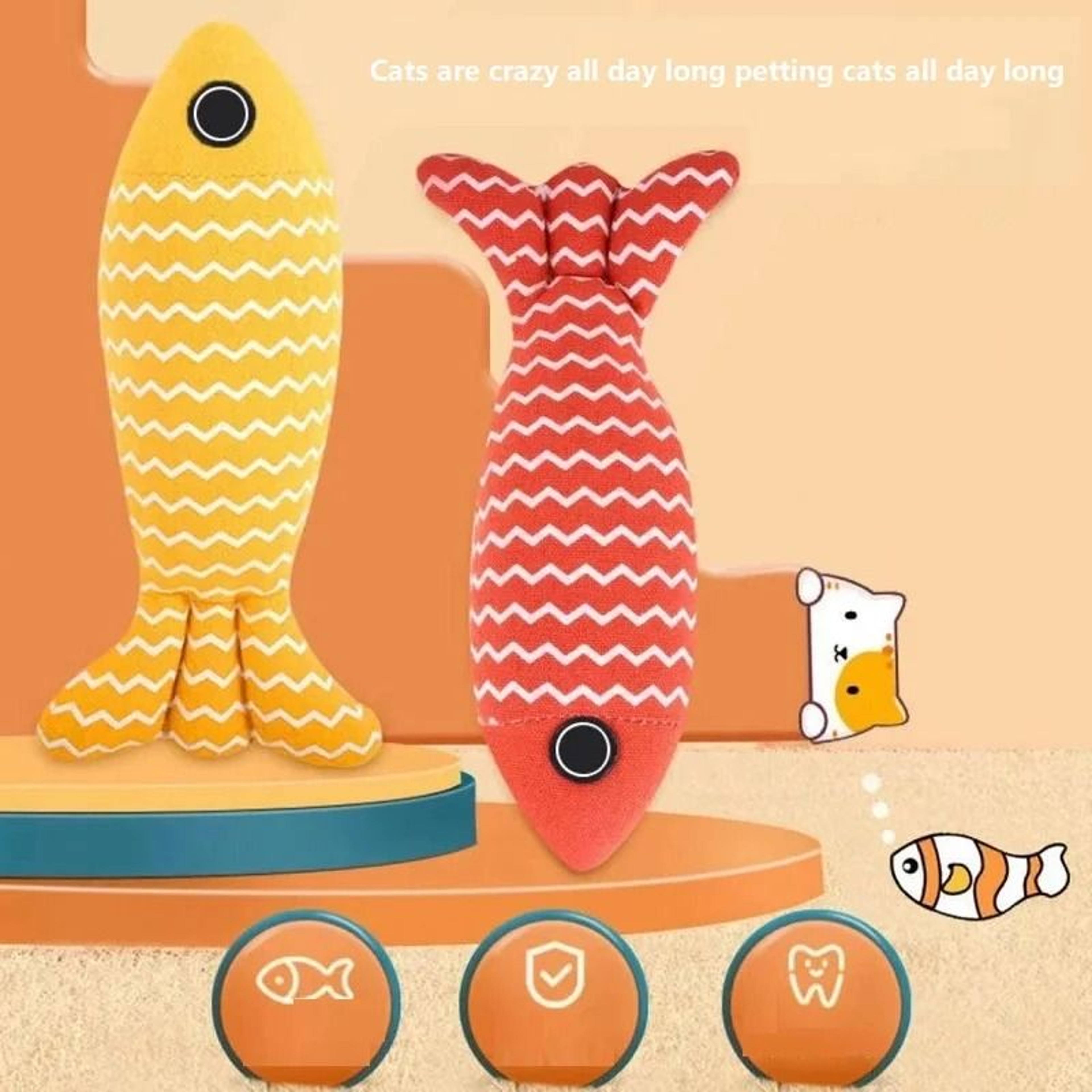 FinFriends Canvas Fish Kicker Set 5