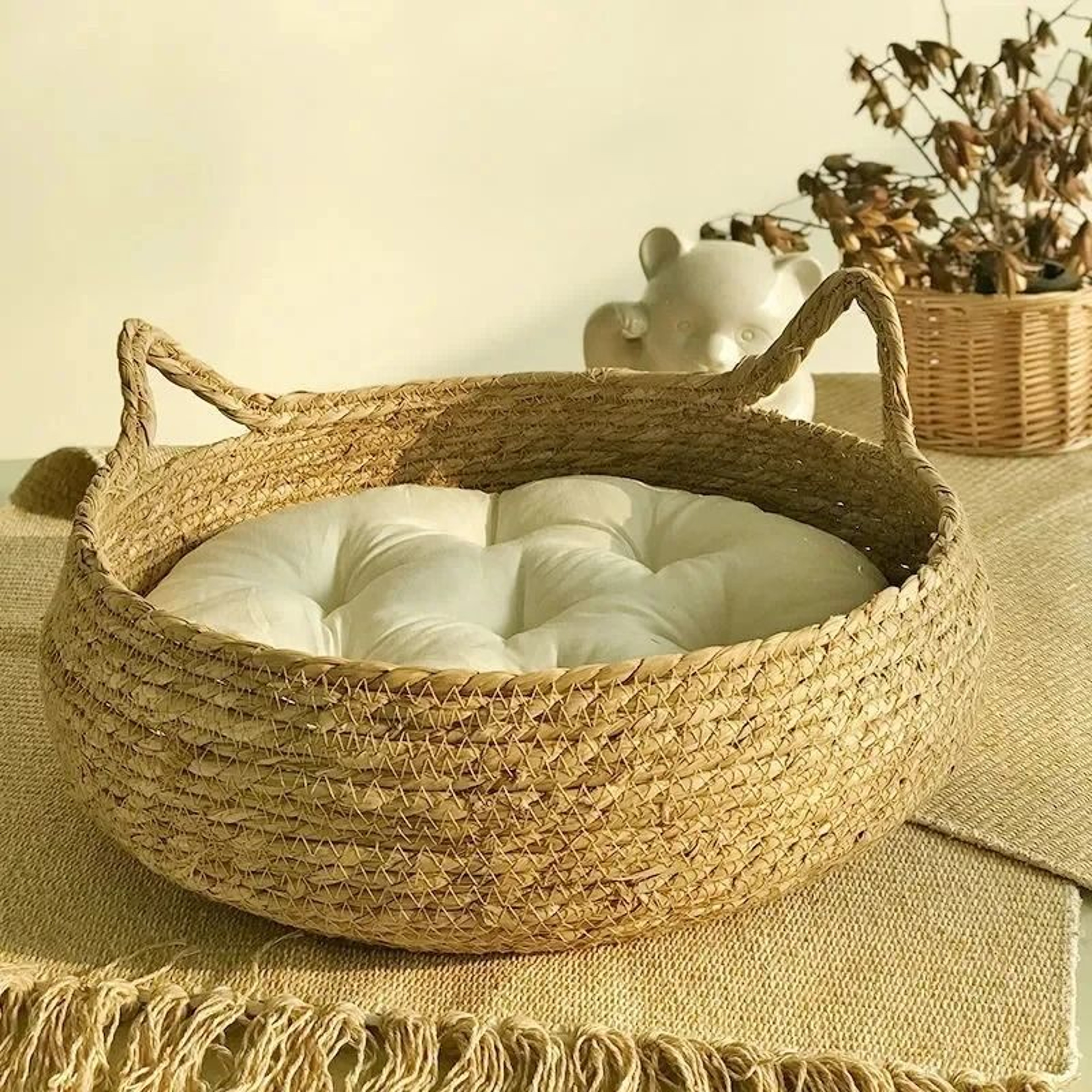 HandWoven Rattan FourSeasons Pet Nest 1