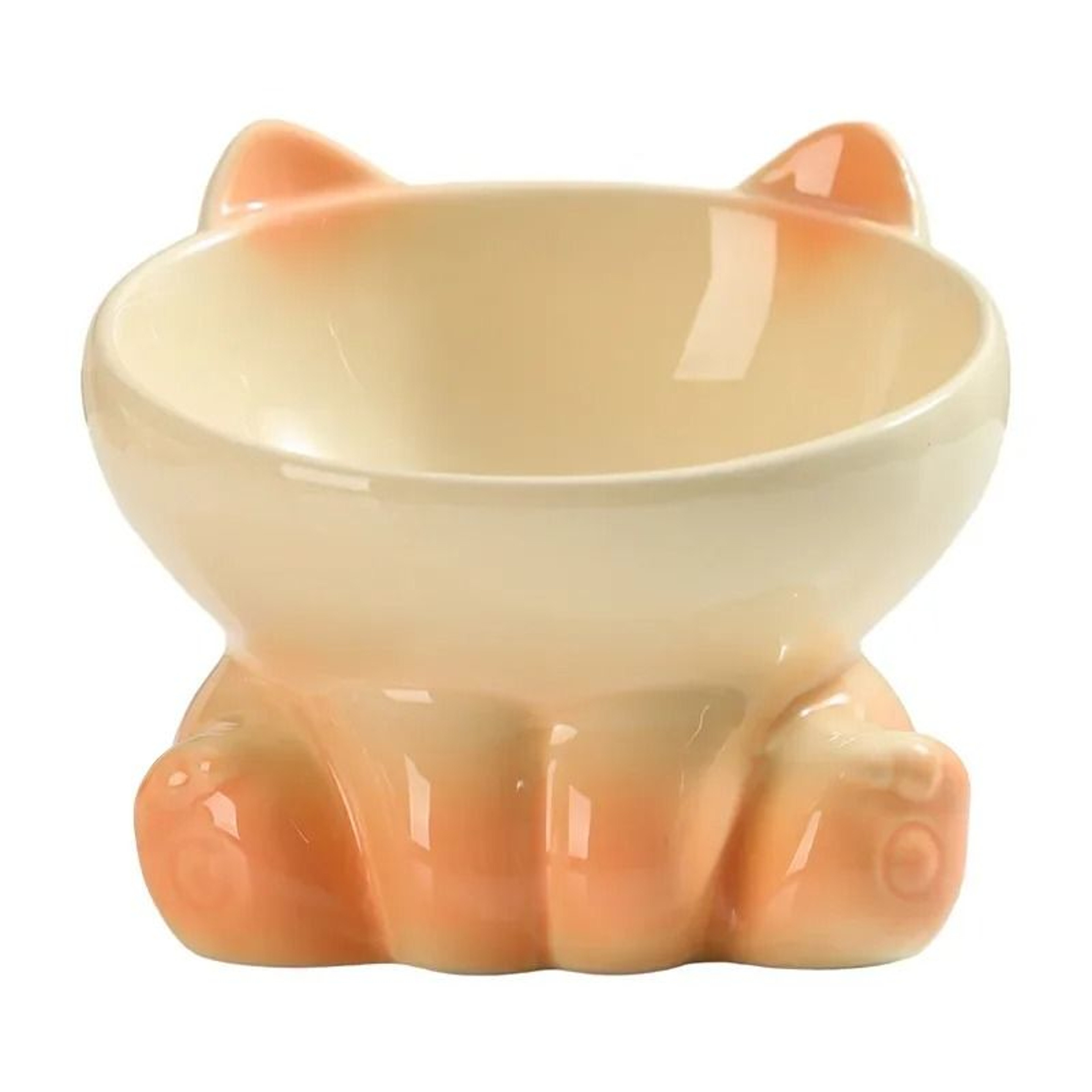 Ergonomic Ceramic HighFoot Pet Bowl 6