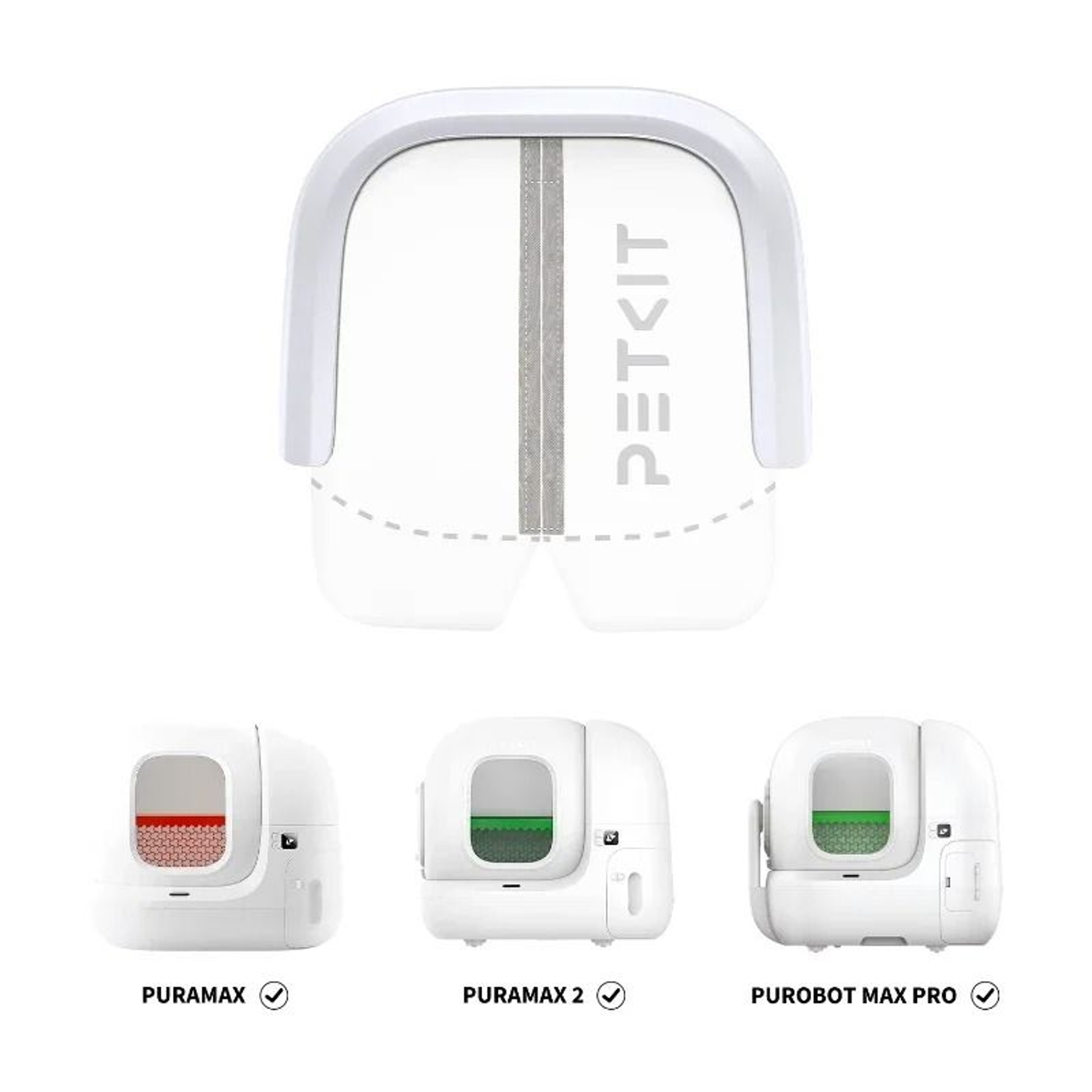 PETKIT Smart Litter Box Magnetic Dustproof Door 4