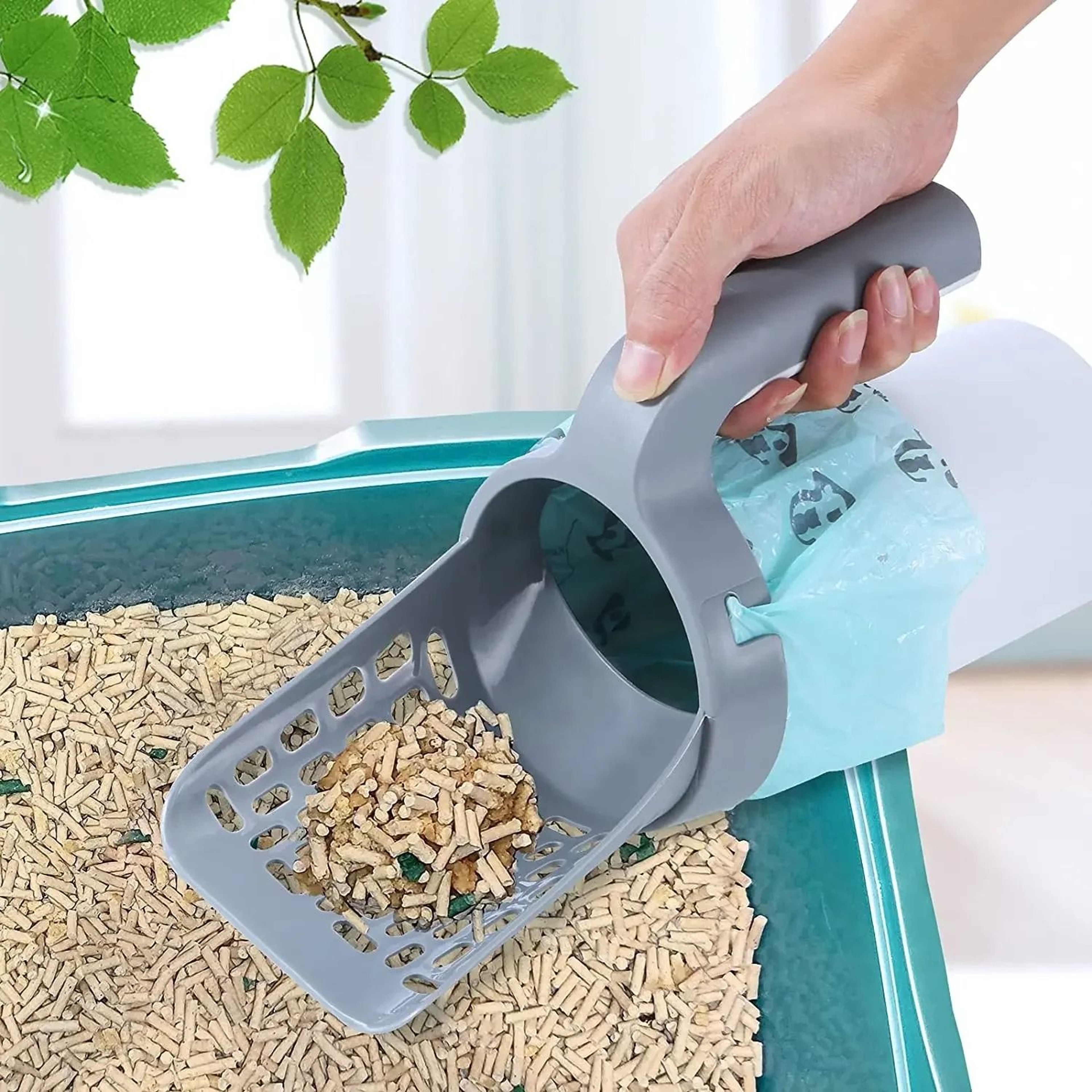 Integrated EasyScoop Litter System With Waste Bags 3