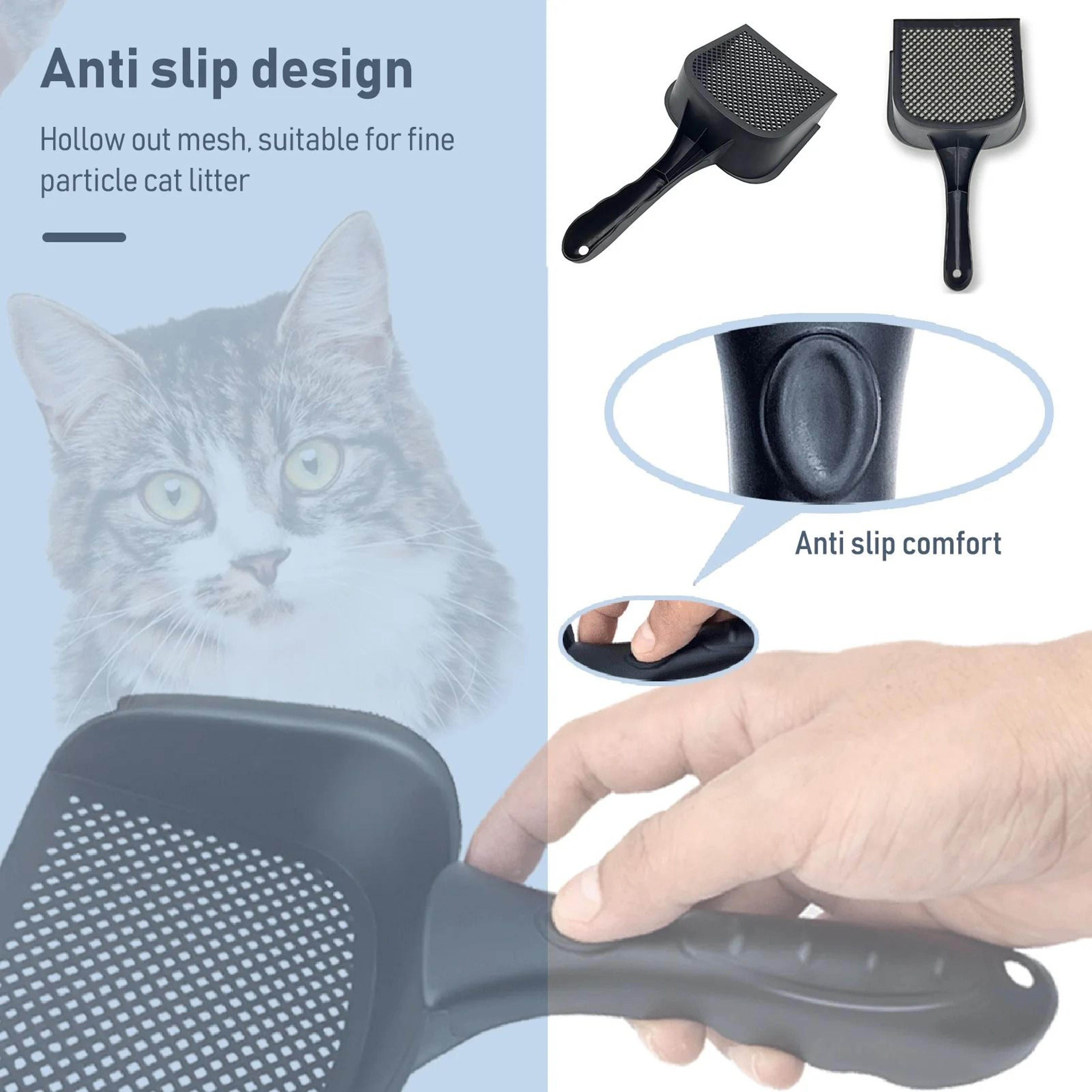 MaxVolume MicroMesh Cat Litter Shovel 2