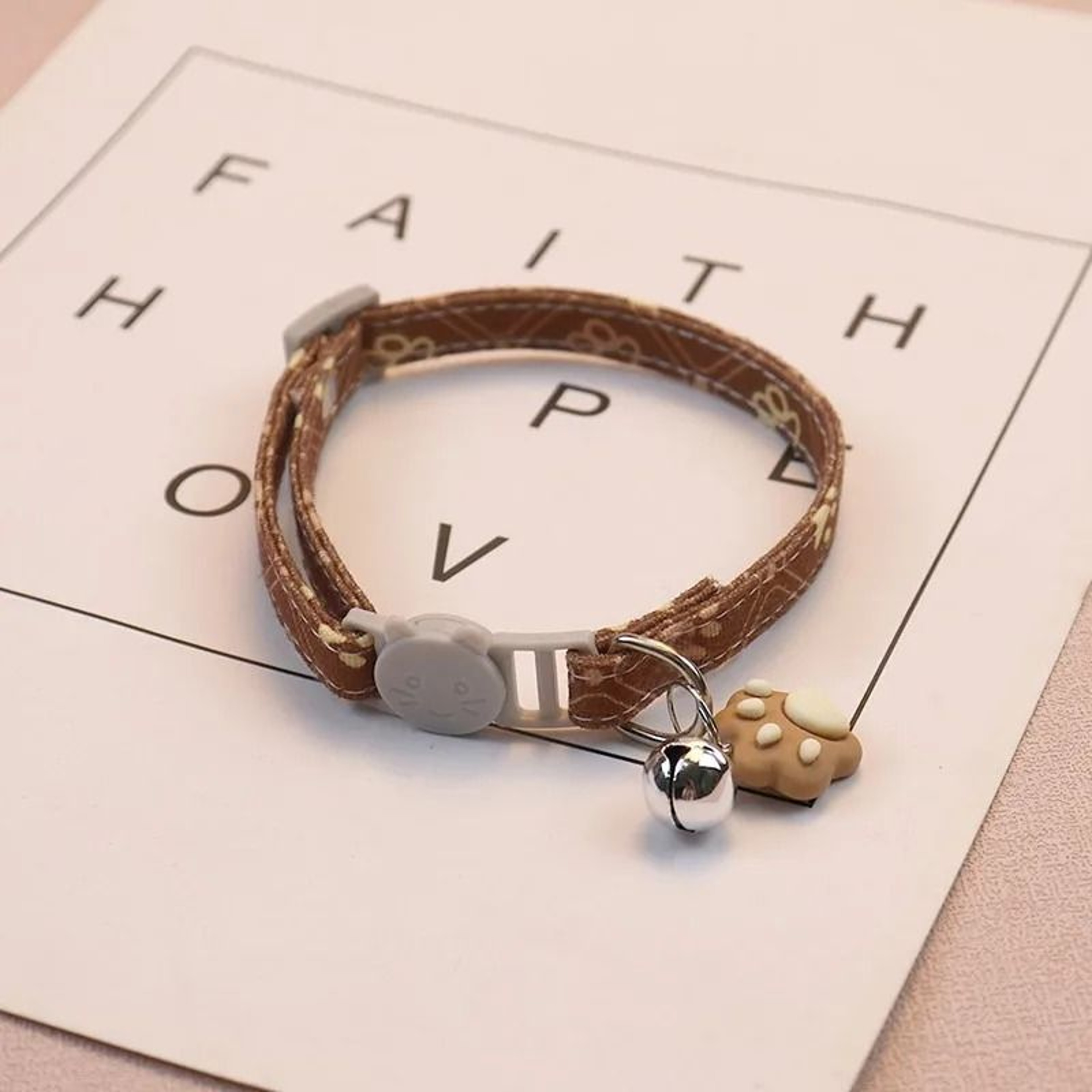 PawPrint Cartoon Pastel Charm Collar 14