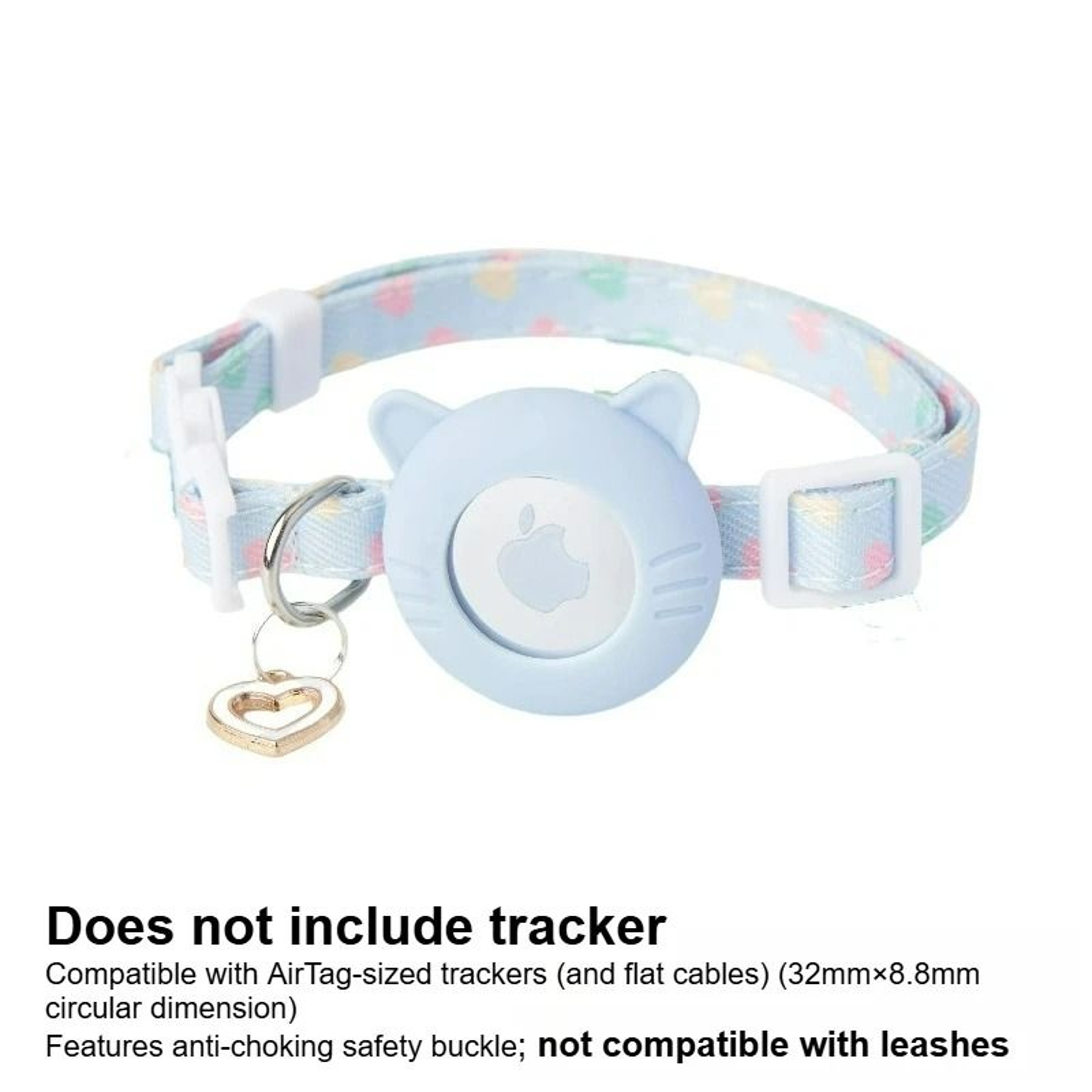 AeroGuard Adjustable AirTag Breakaway Safety Collar 5