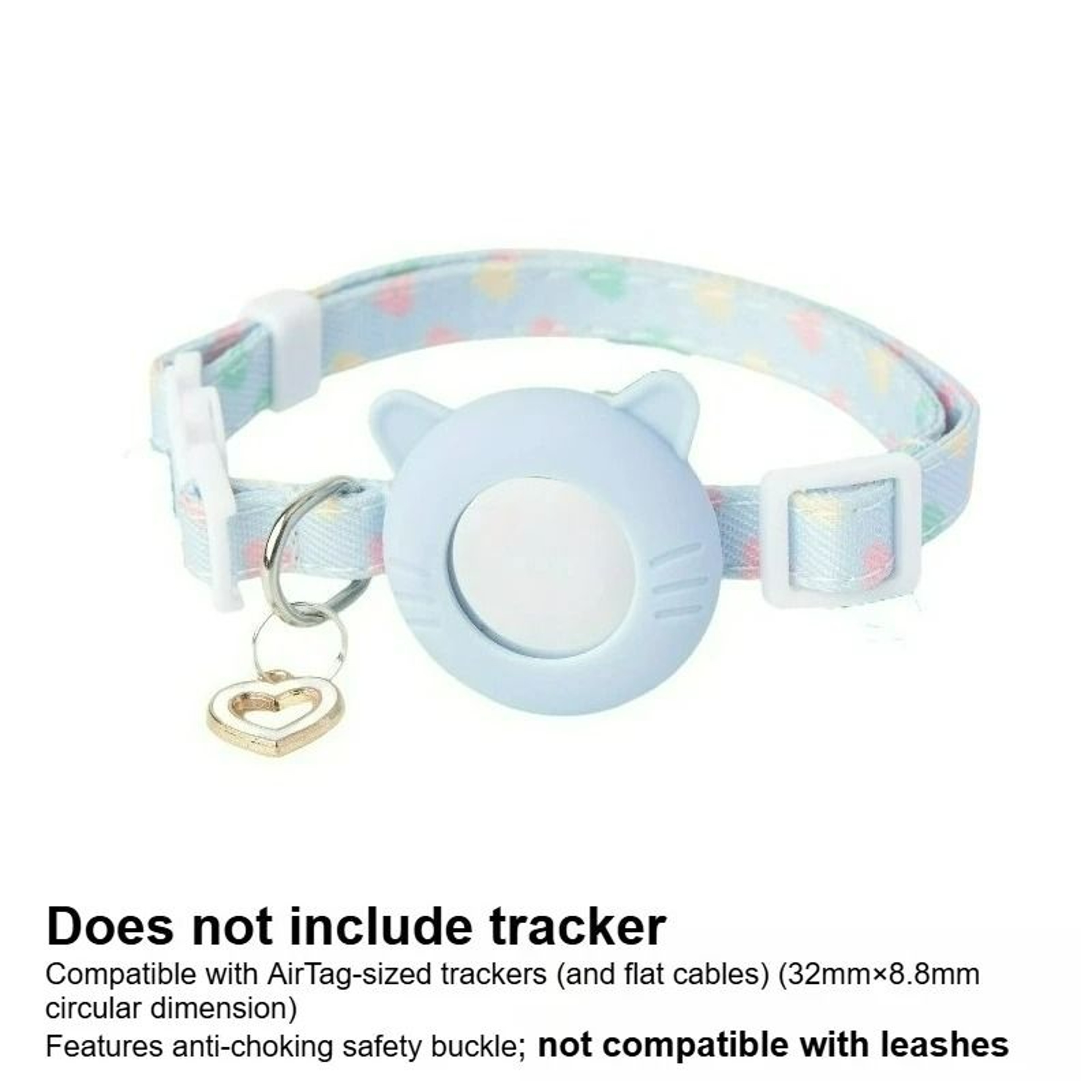 AeroGuard Adjustable AirTag Breakaway Safety Collar 7