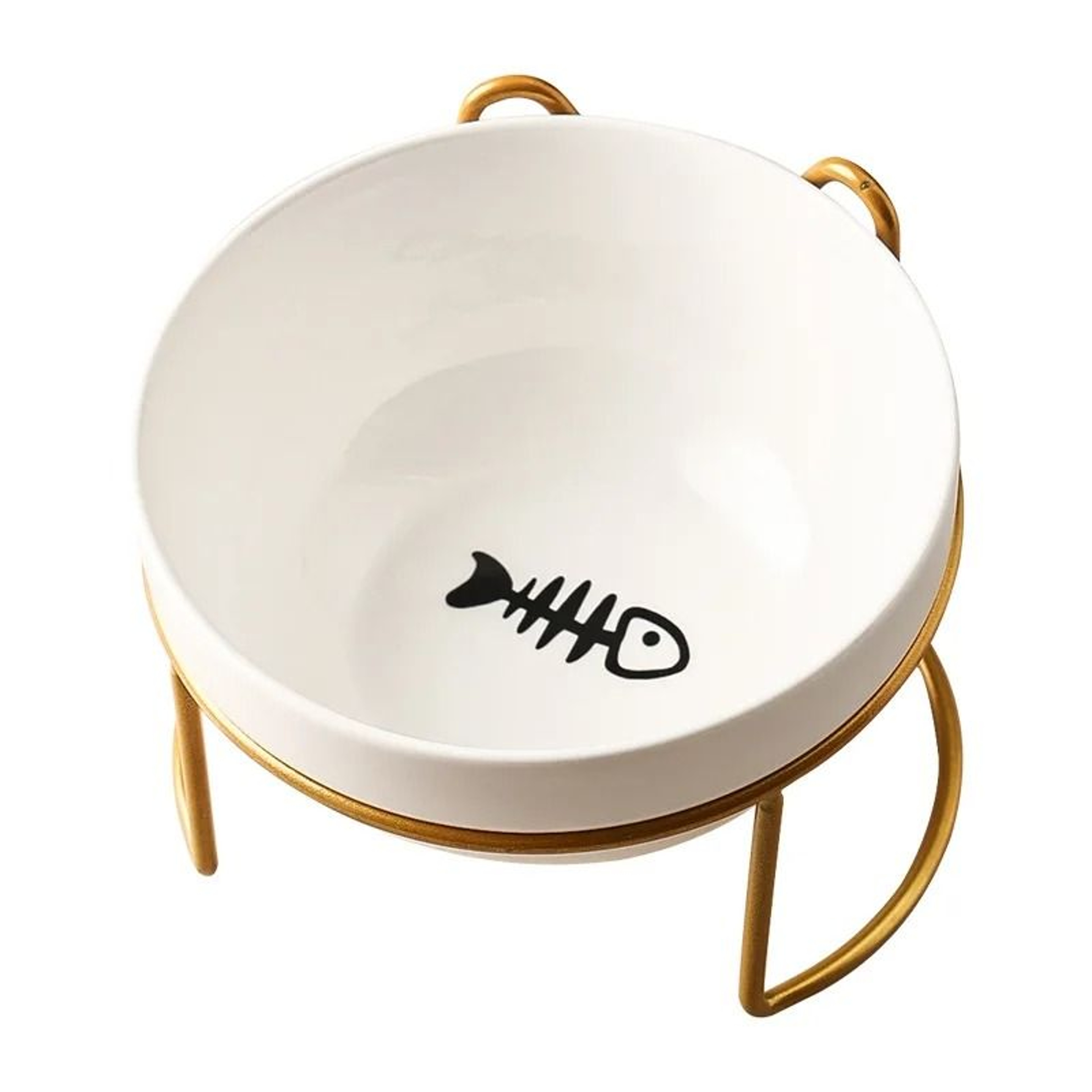 Elevated Ceramic Pet Bowl Station 11