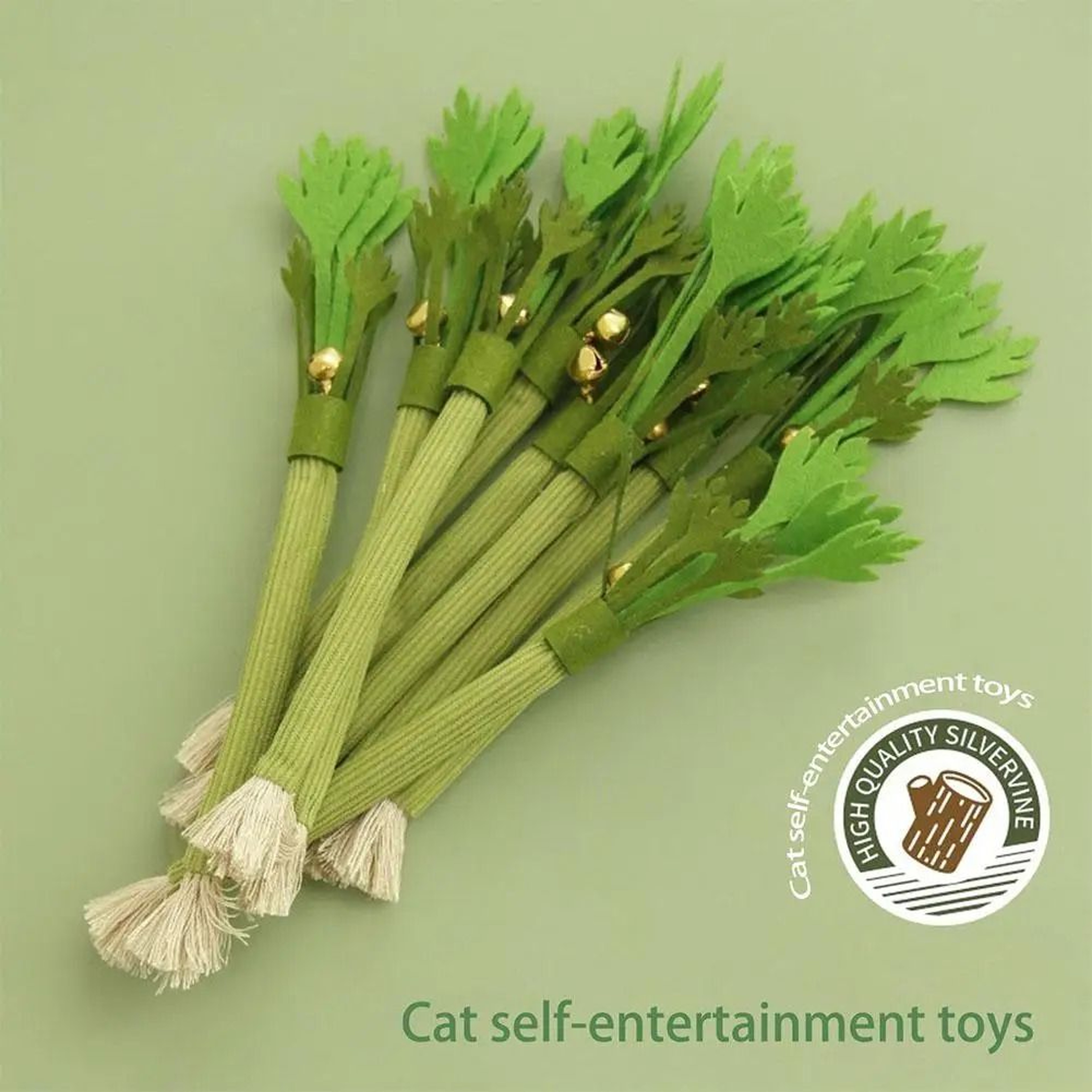 Realistic Celery Catnip Kicking Stick 1