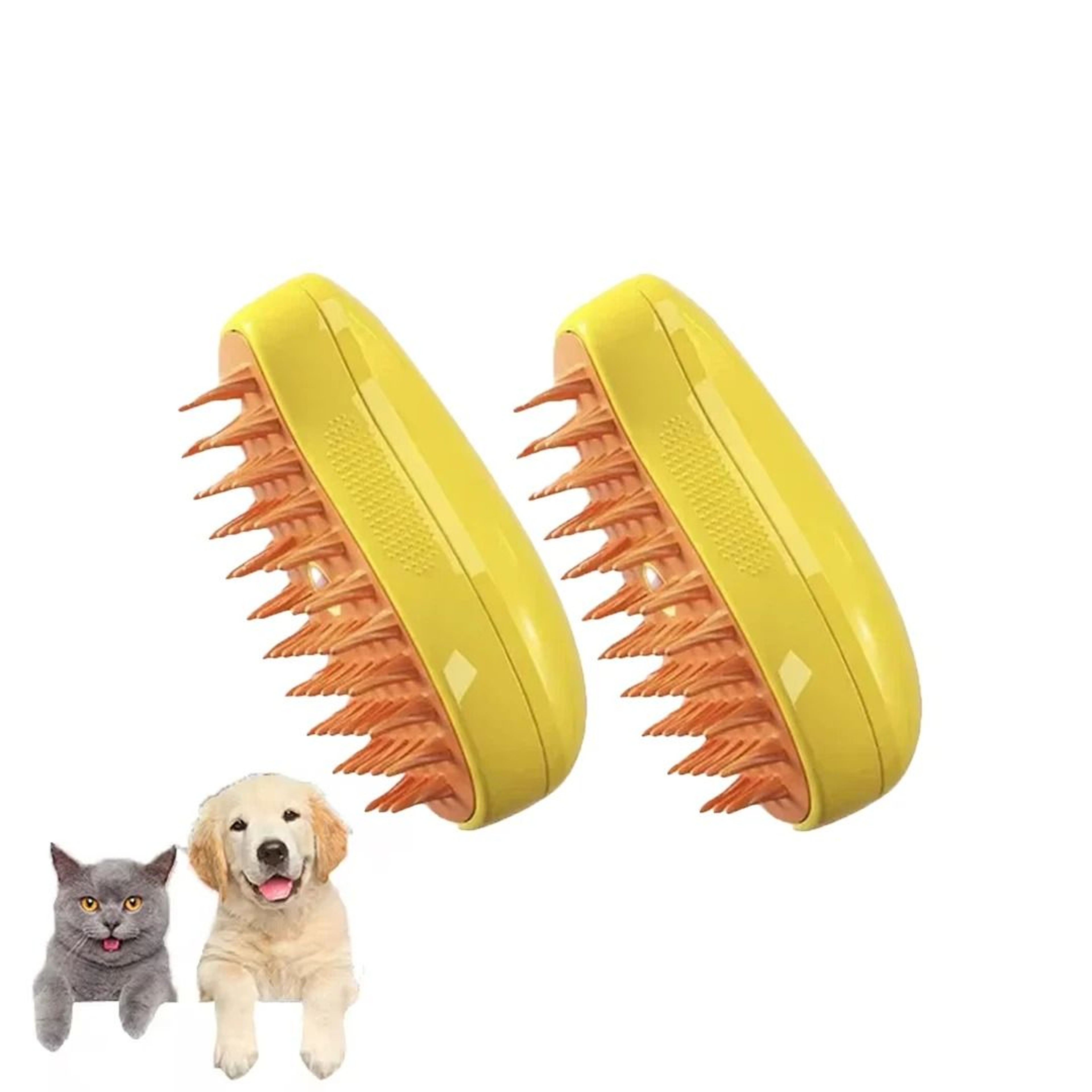 3in1 Electric Pet Steamy Grooming Brush 8
