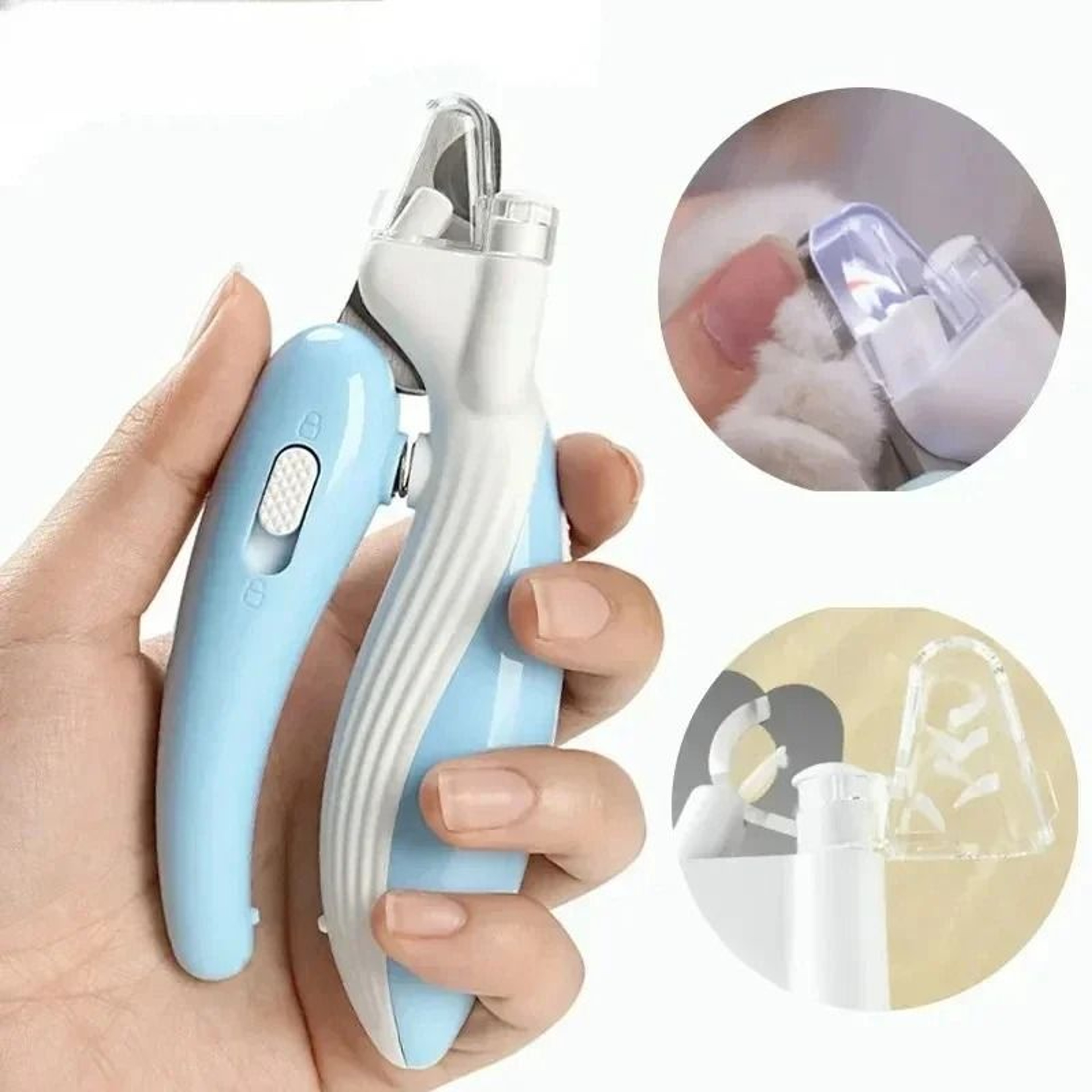 Professional Illuminated Pet Nail Clippers With LED Light 0