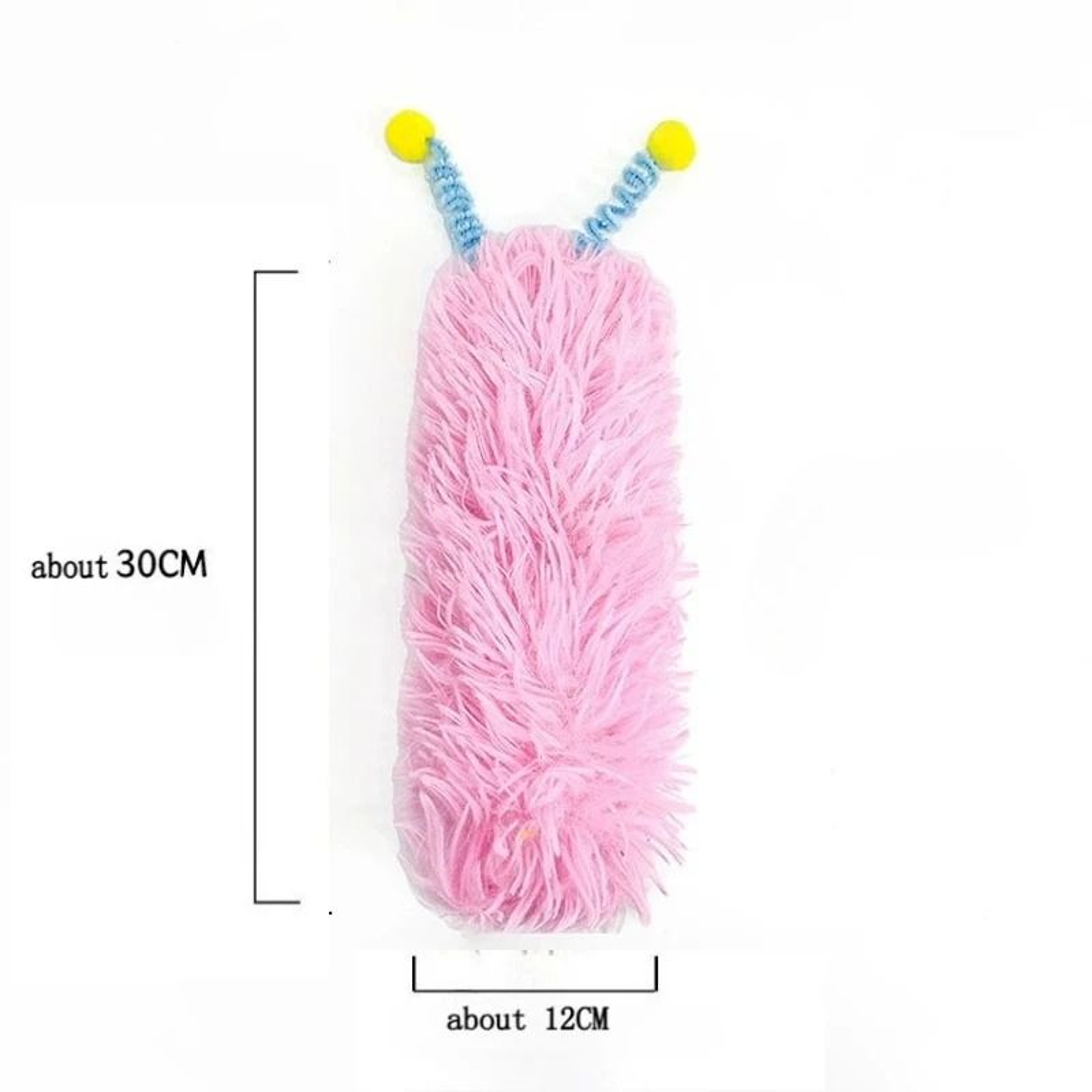 Premium CatnipInfused Plush Shag Kicker Pillow 7