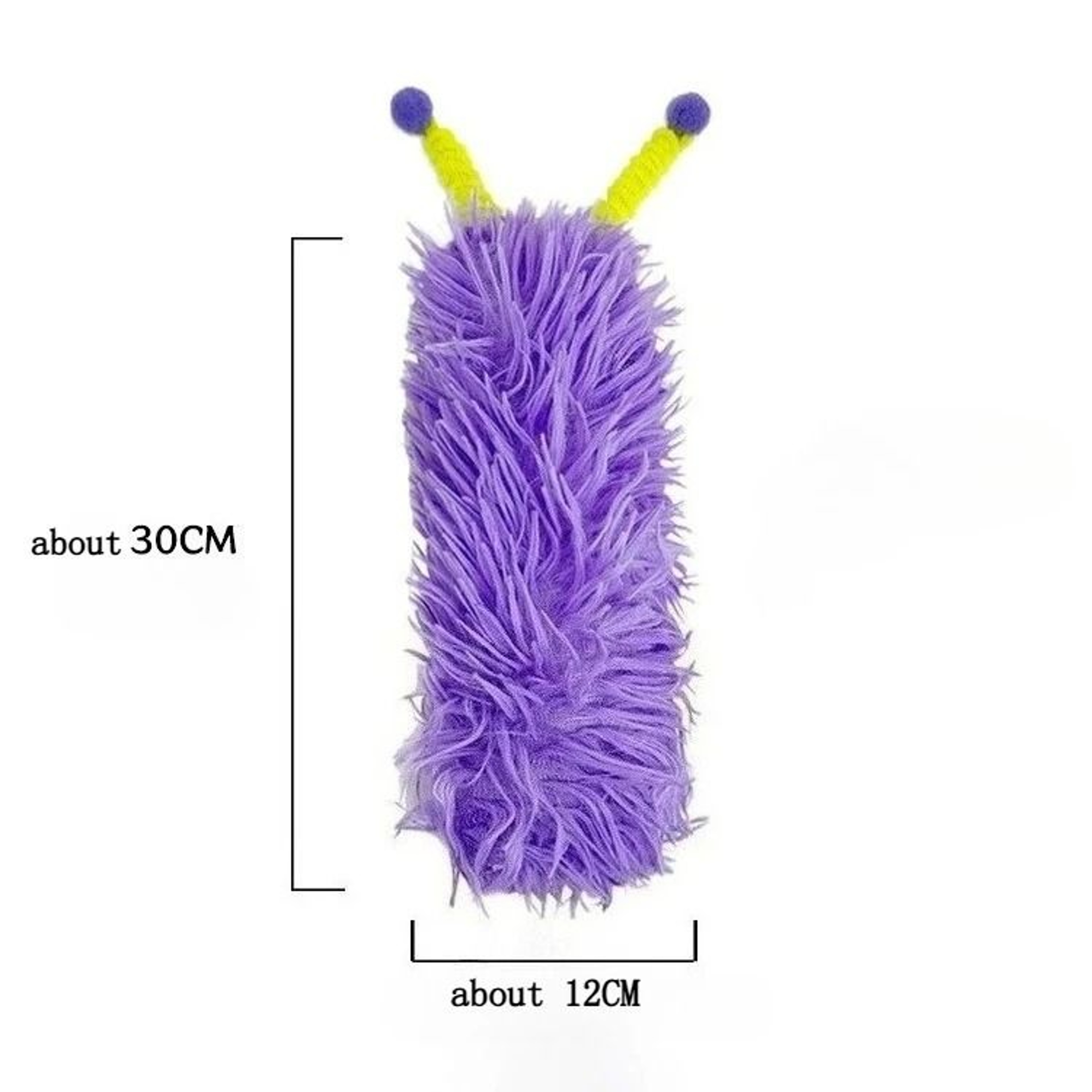 Premium CatnipInfused Plush Shag Kicker Pillow 8