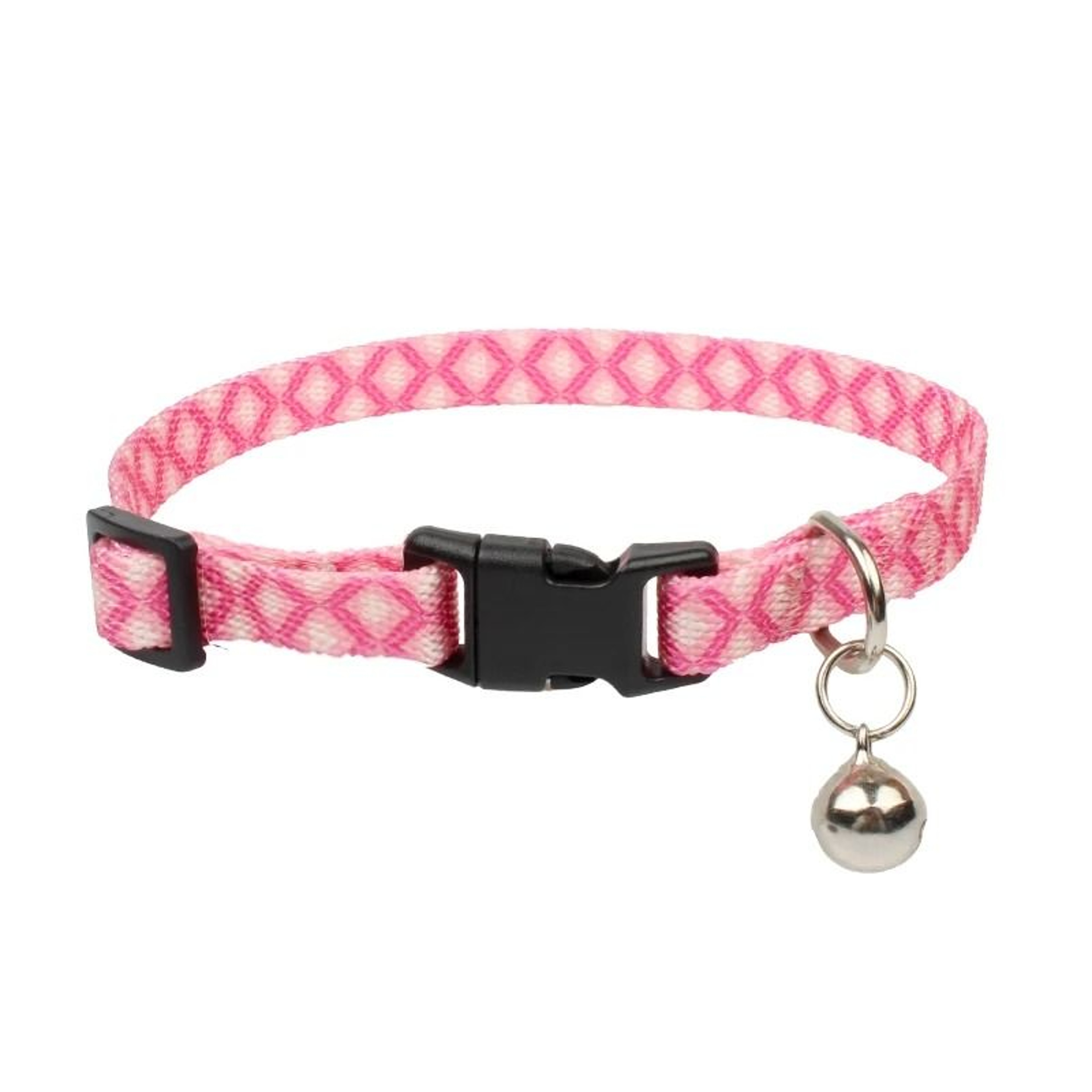Geometric Doodles Colorful Print Adjustable Cat Collar With Bell 9