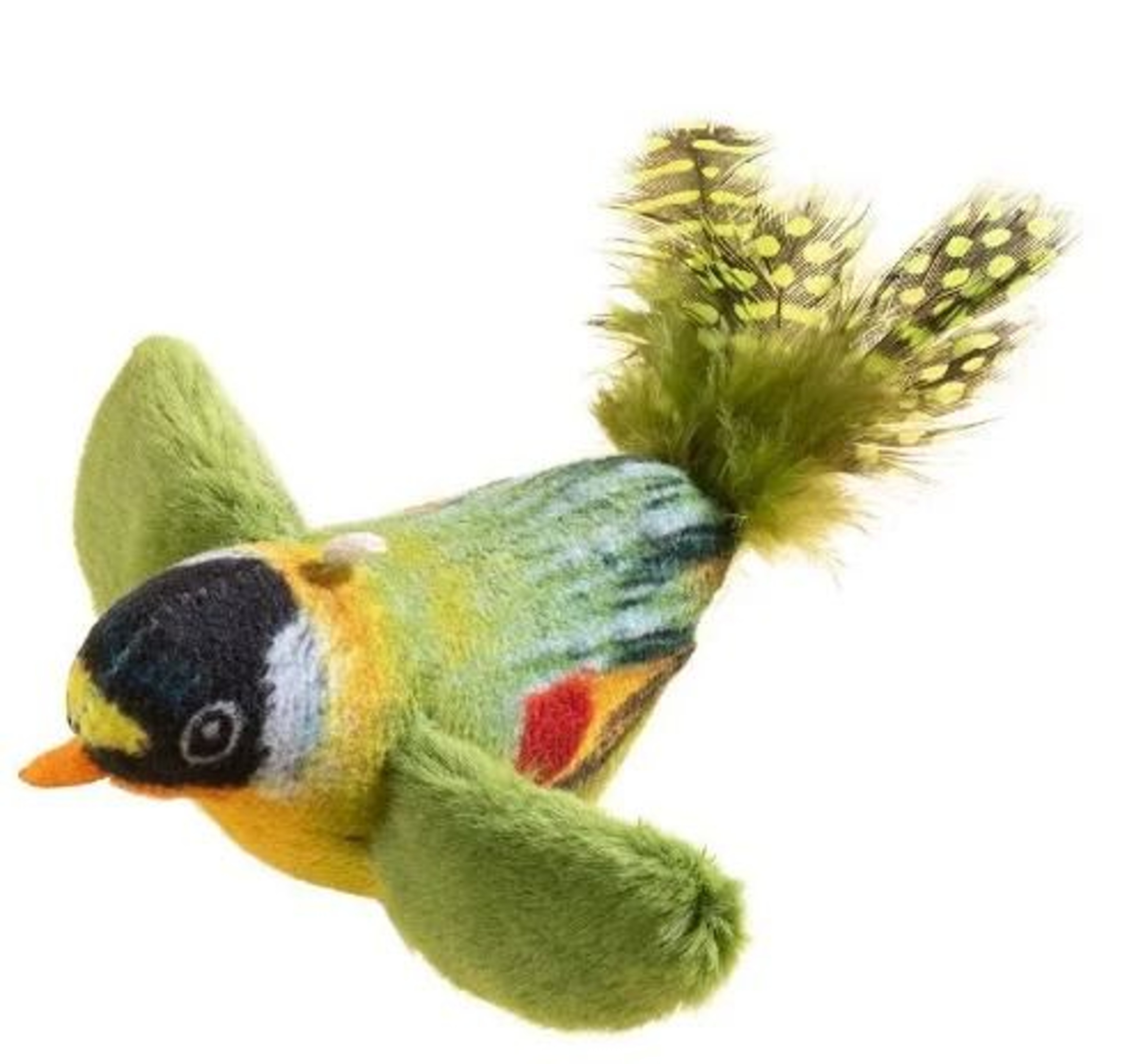 TouchActivated Rechargeable Flapping Bird Interactive Cat Toy 6