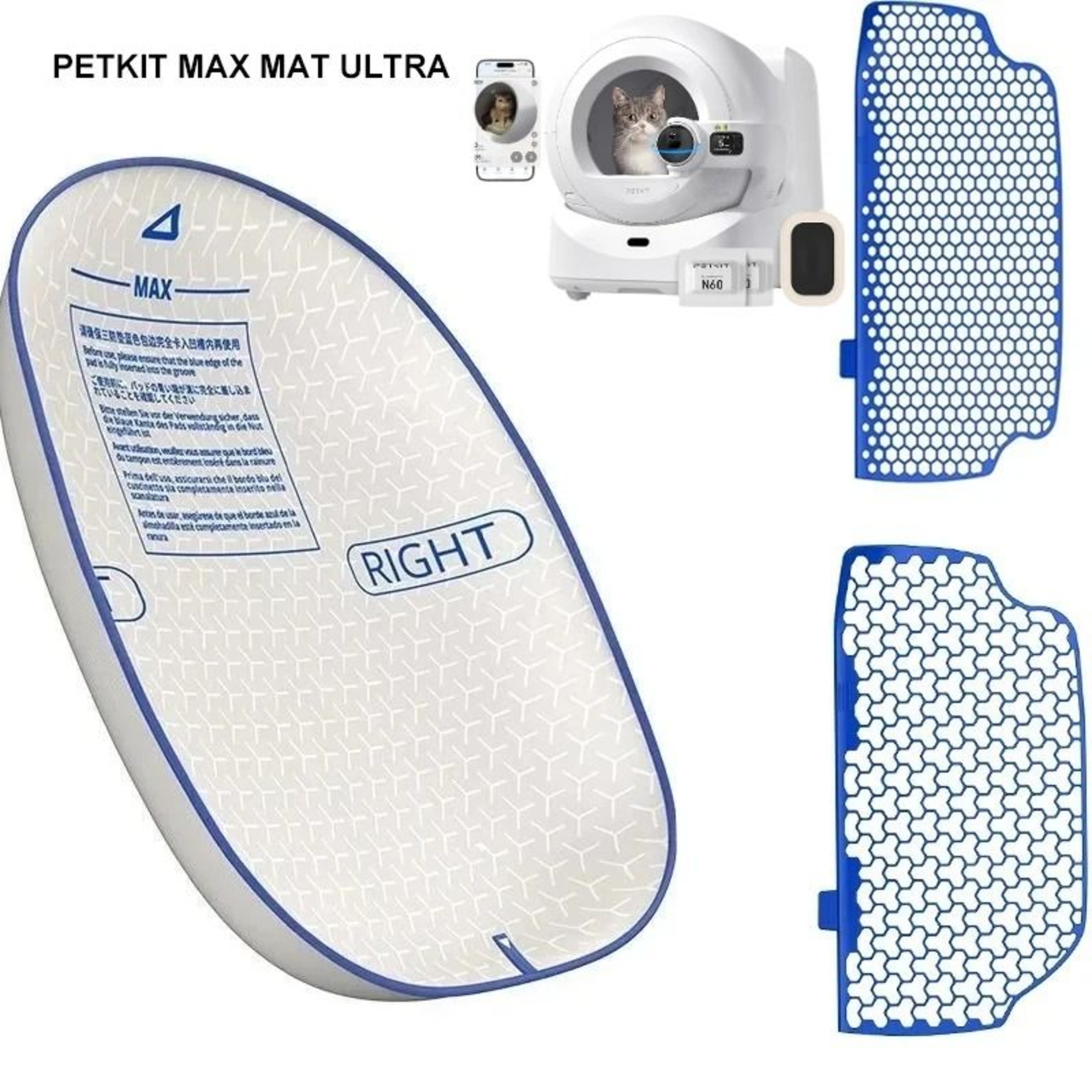PETKIT ULTRA MAX HighPerformance Sandbox Litter Mat Purobot Ultra Exclusive 0