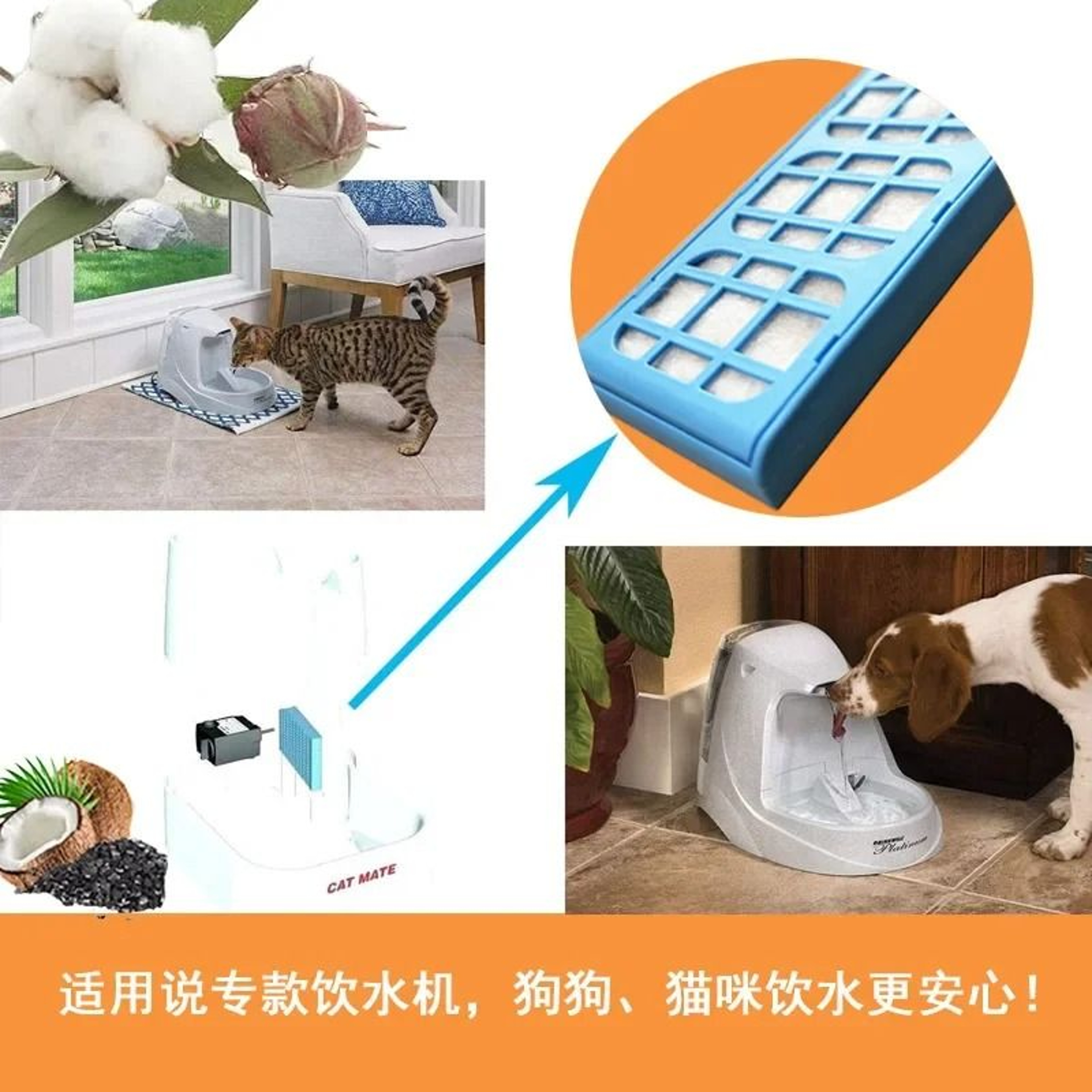 6Piece Replacement Water Filter Cartridges Set 5