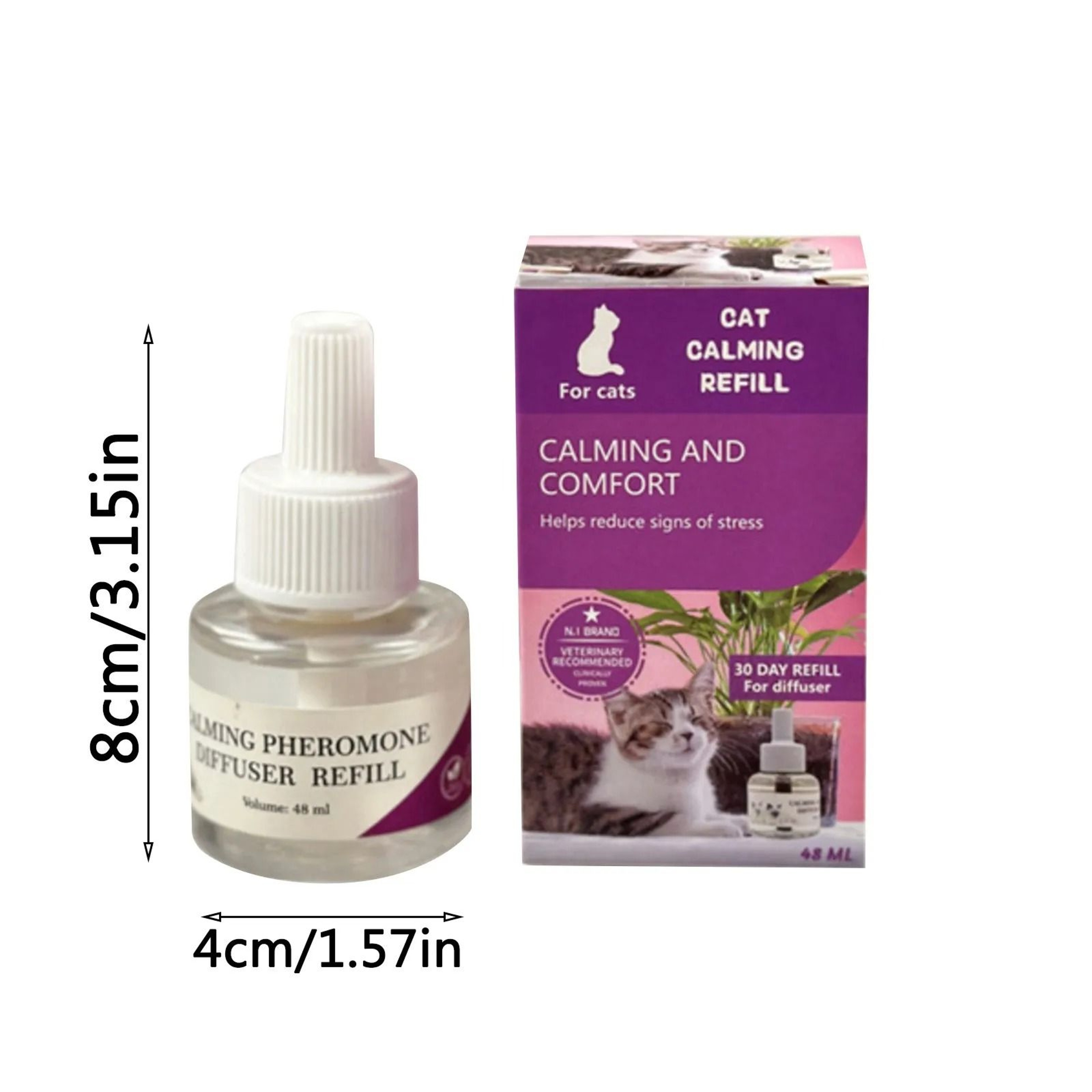 Cat Pheromone Calming Diffuser Refill 2