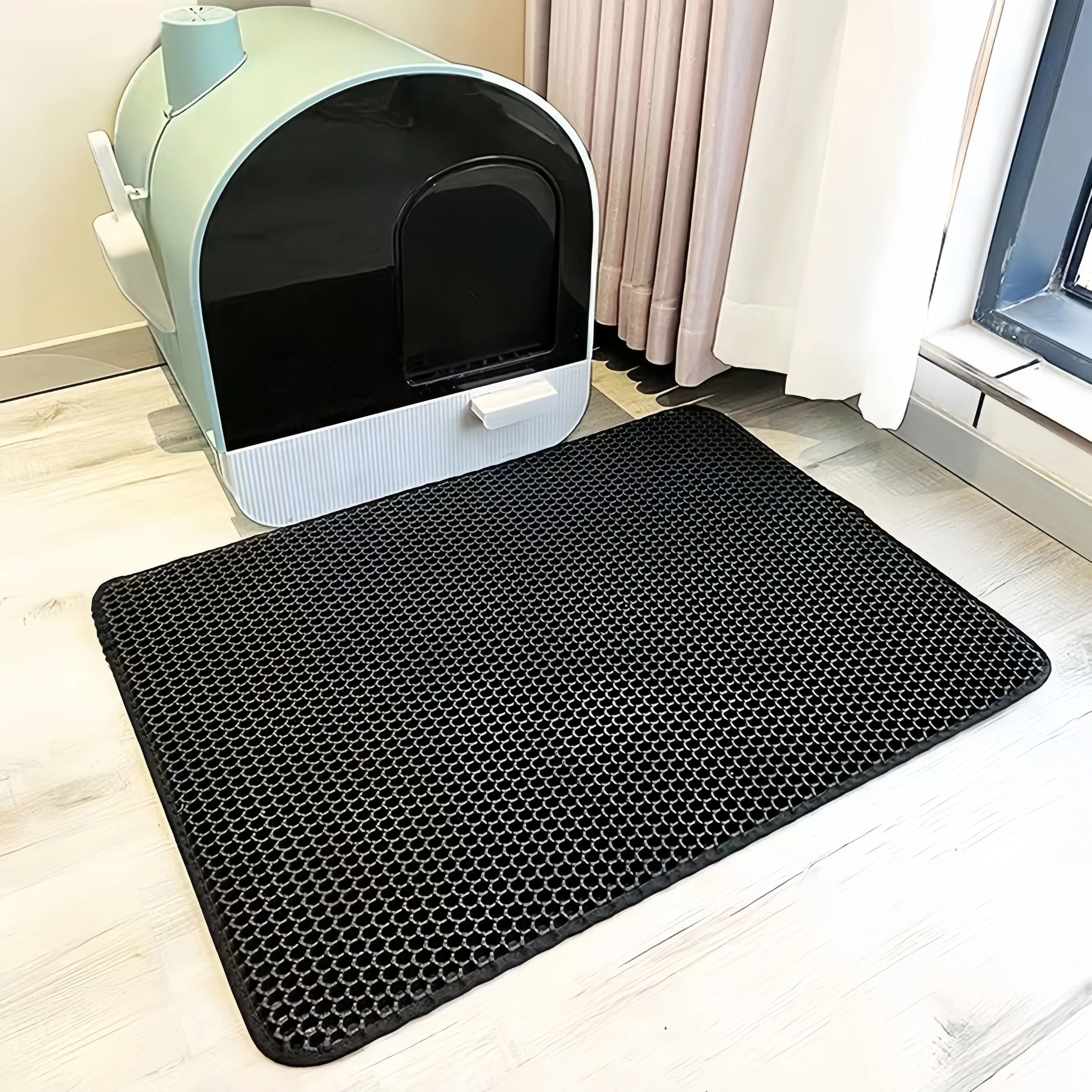 Large DoubleLayer Waterproof EVA Cat Litter Mat 6