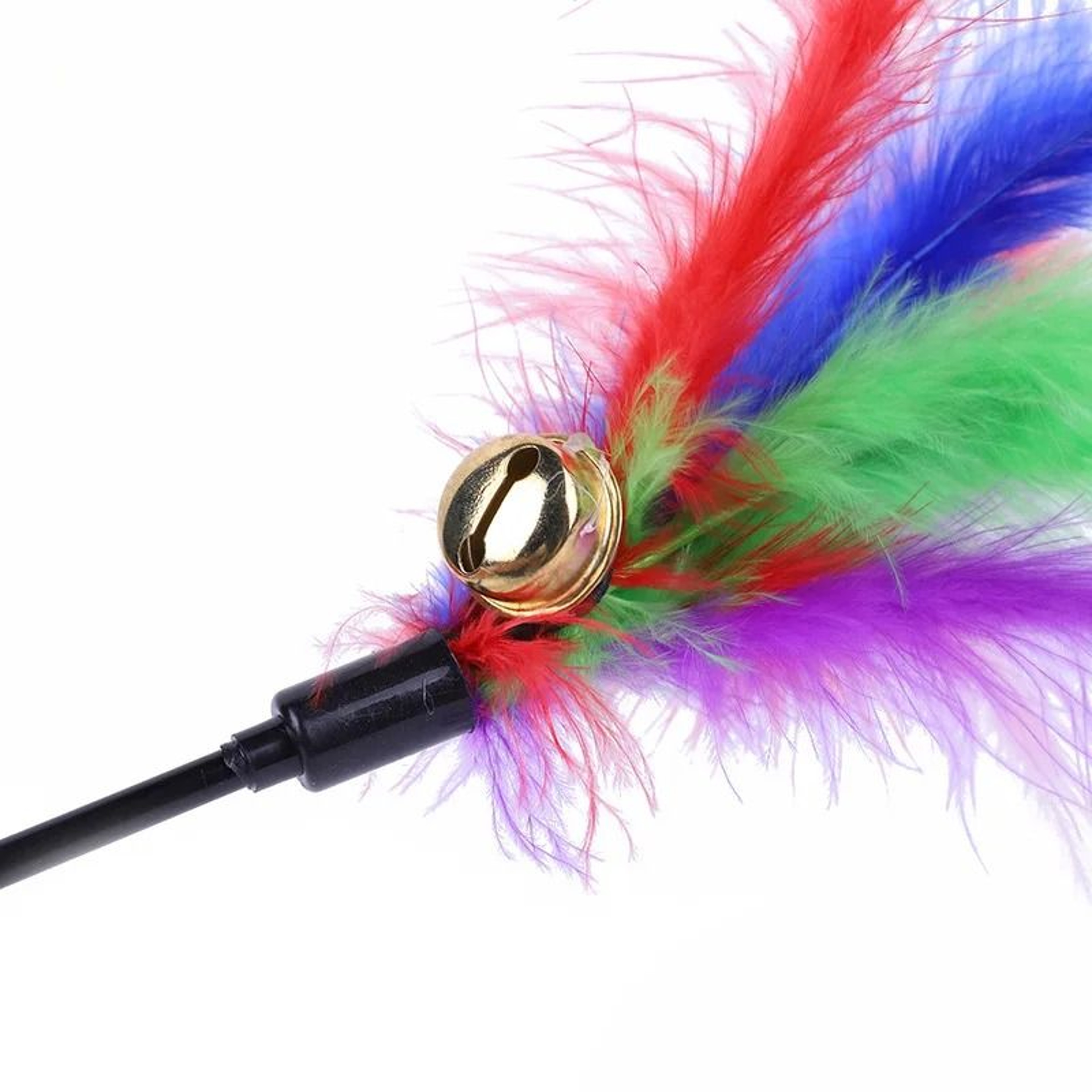 5Piece Interactive Cat Teaser Wand Set 3