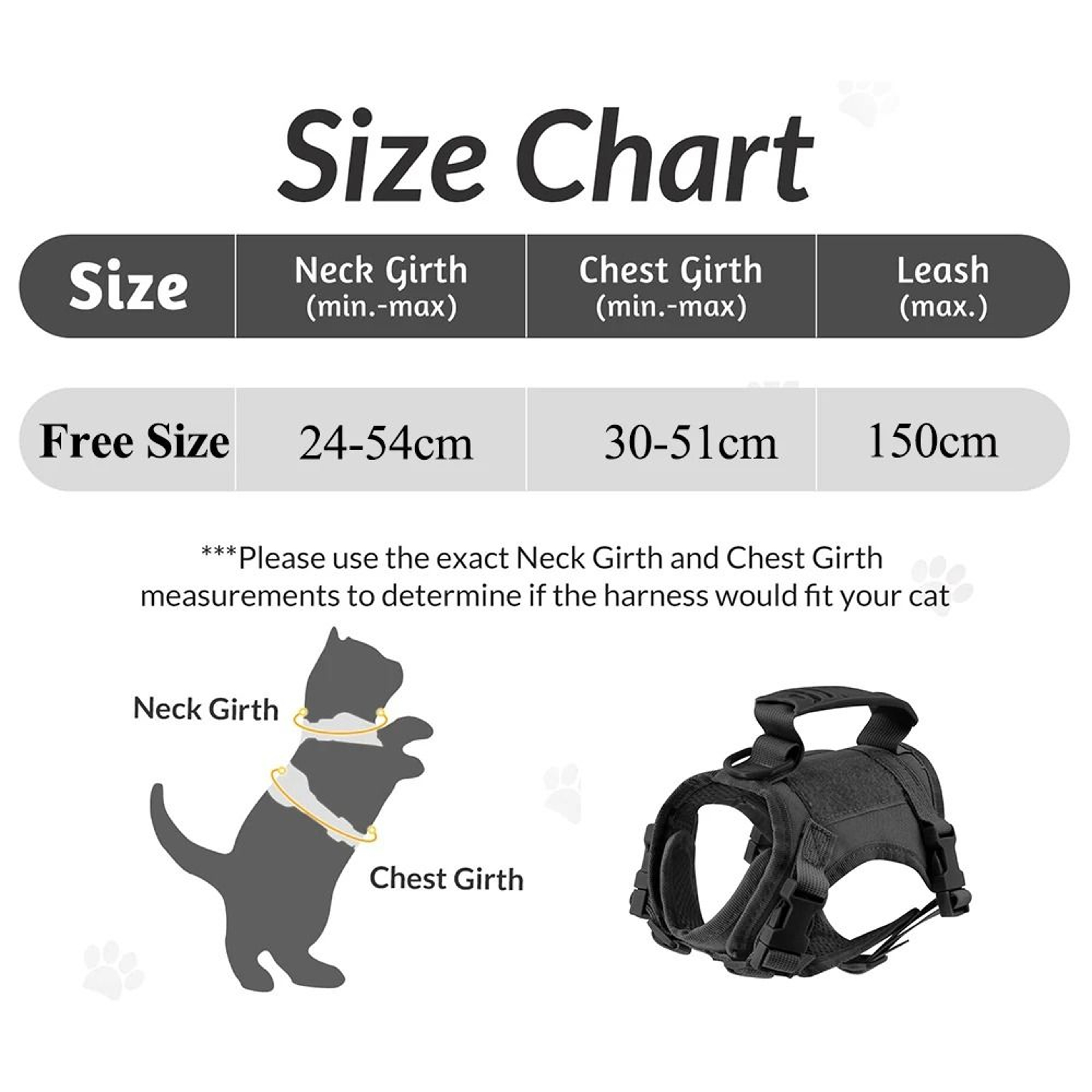 Tactical EscapeProof Military Style Cat Harness 3