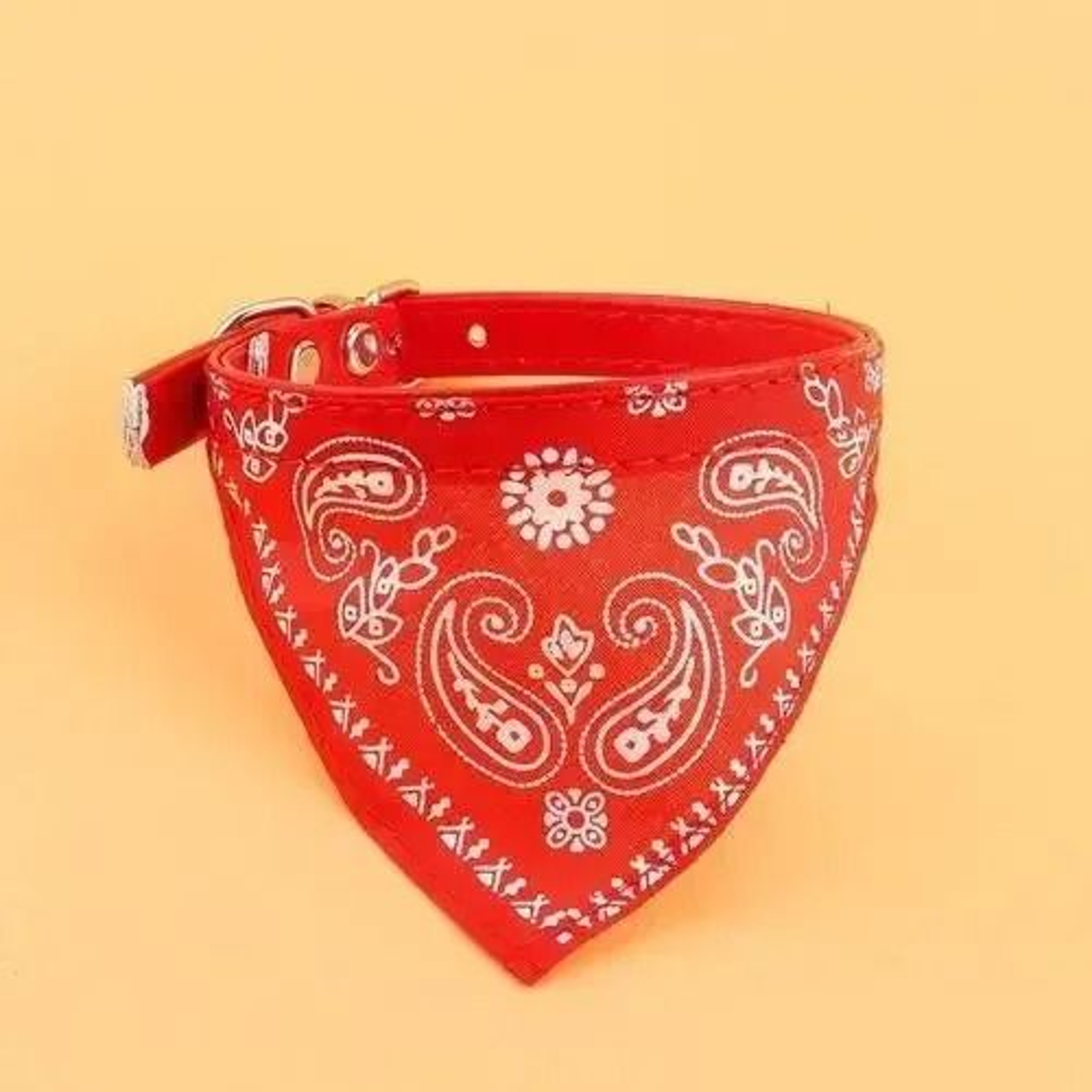 Lovely Adjustable Pet Triangular Scarf Bandana Collar 8