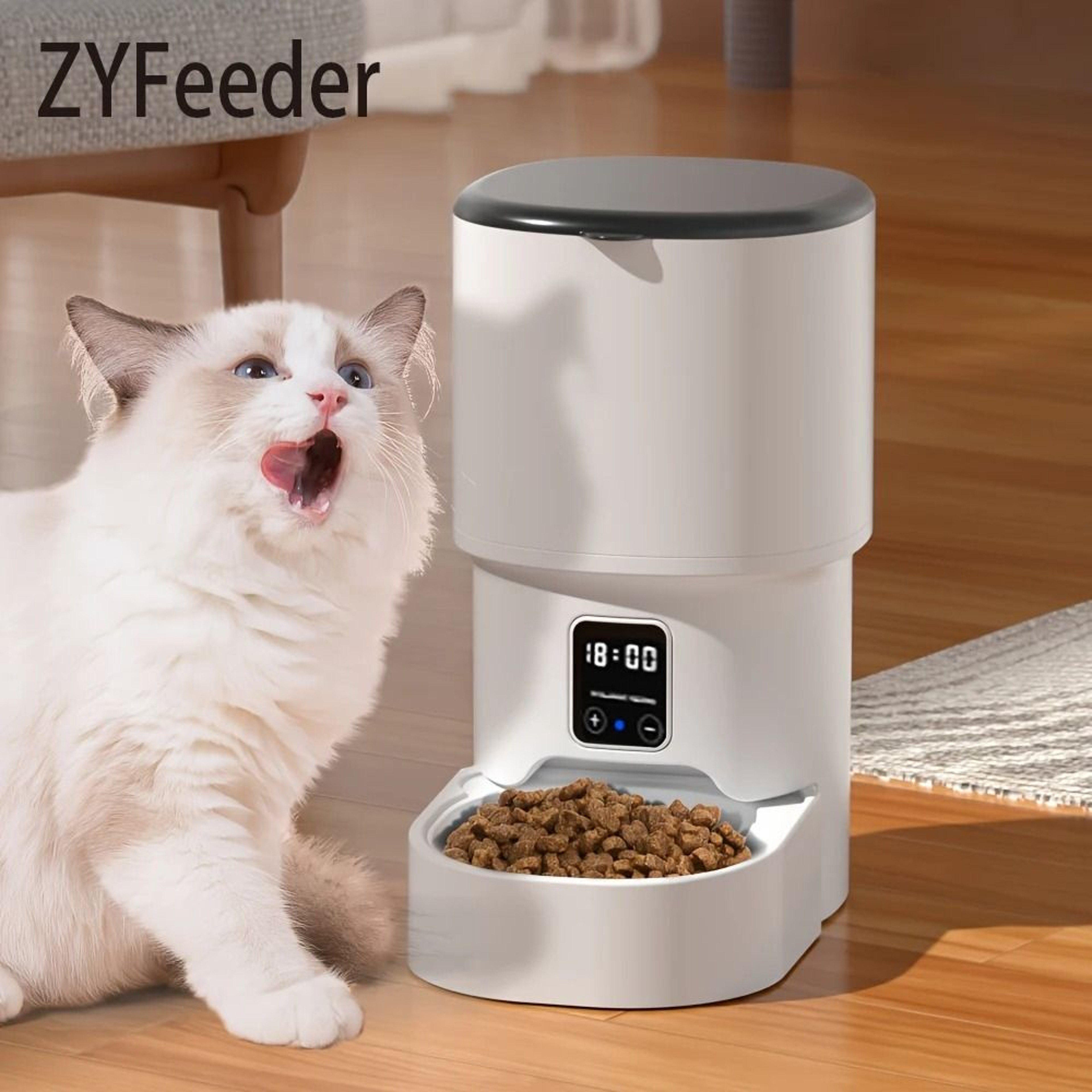 4L Intelligent Automatic Smart Pet Food Dispenser 2