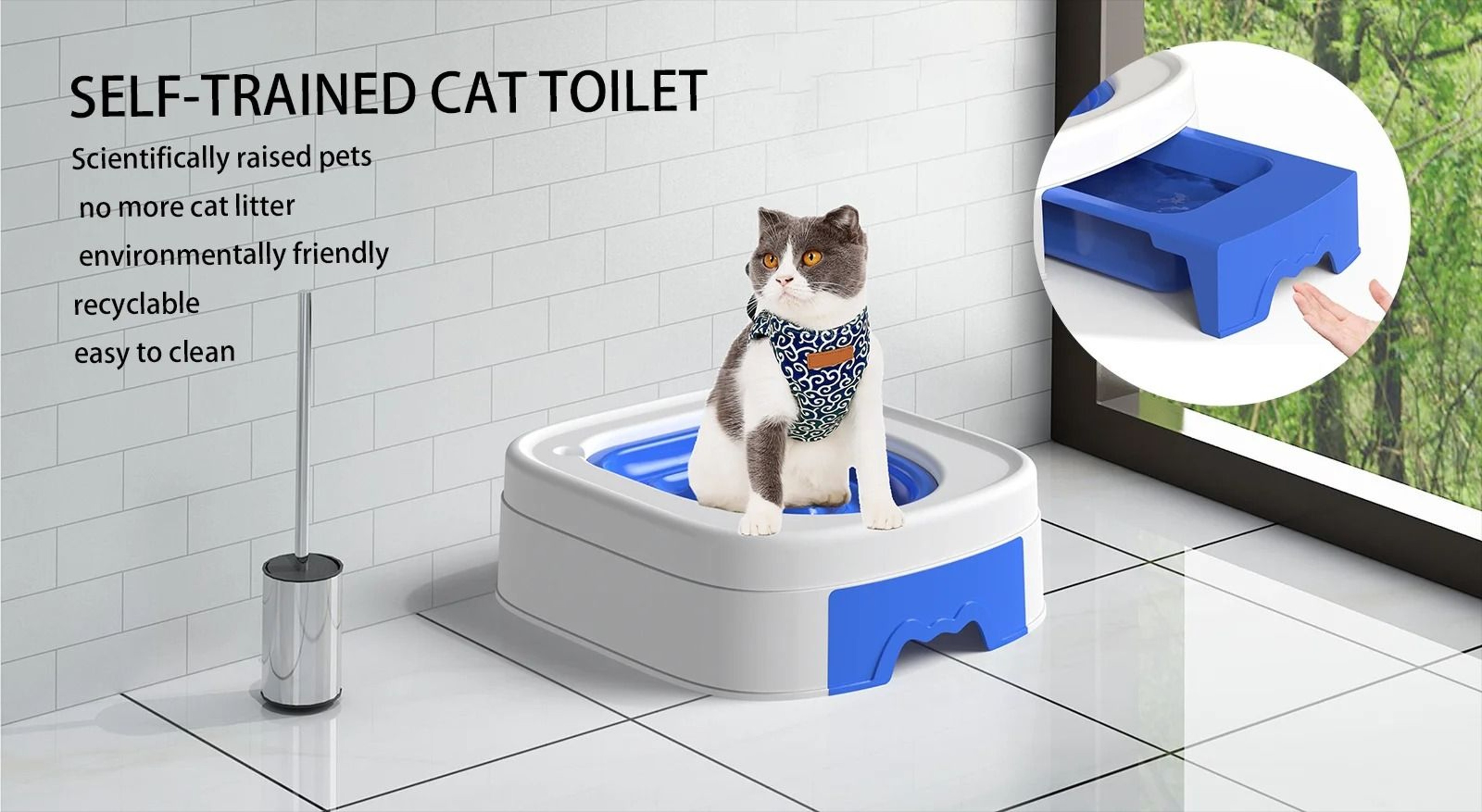 Independent Cat And Dog Toilet Guidance Trainer 0