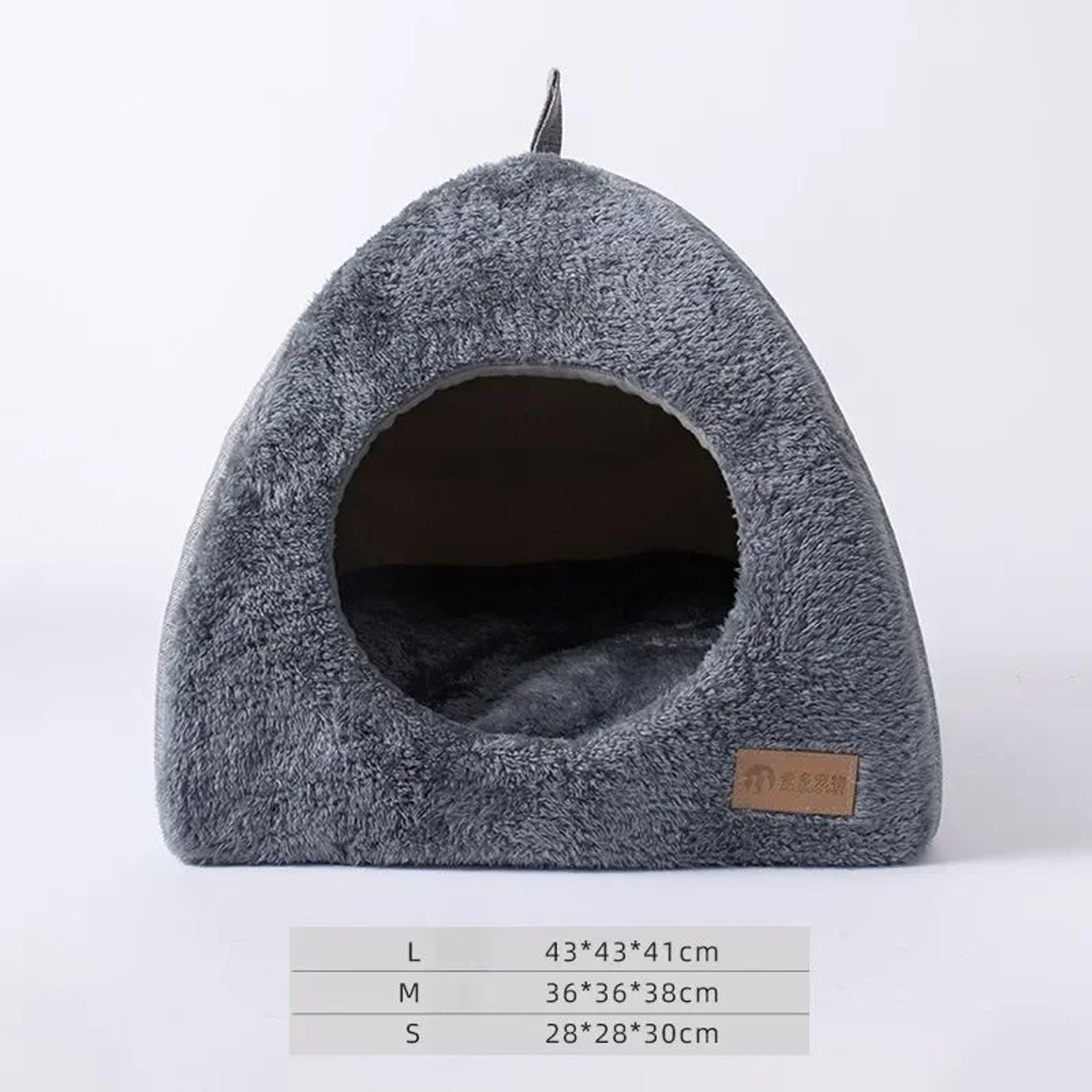 Closed Triangle Winter Warm Pet Nest Tent Bed 5