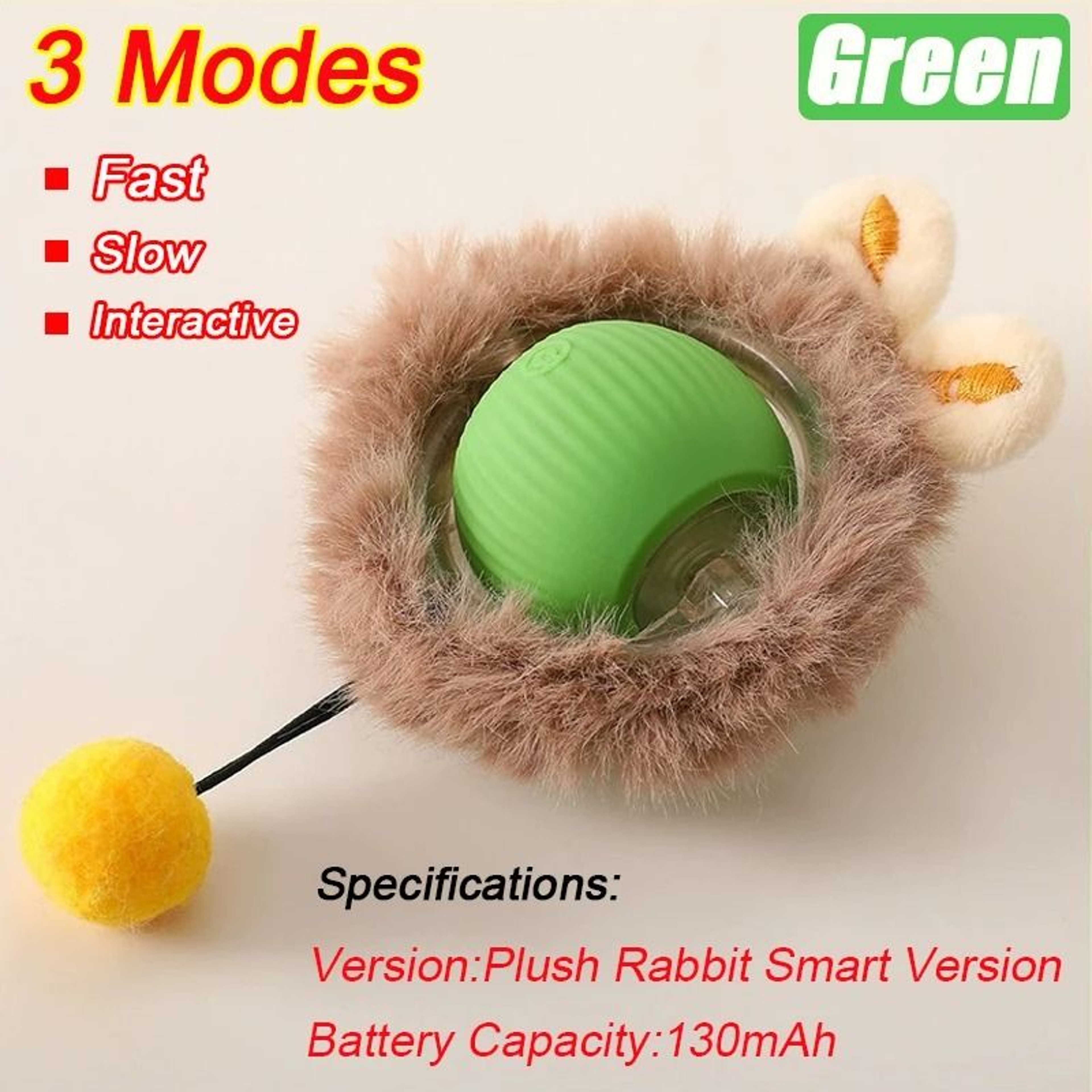 Smart Electric Interactive MouseImitation Rolling Ball Pet Toy 19