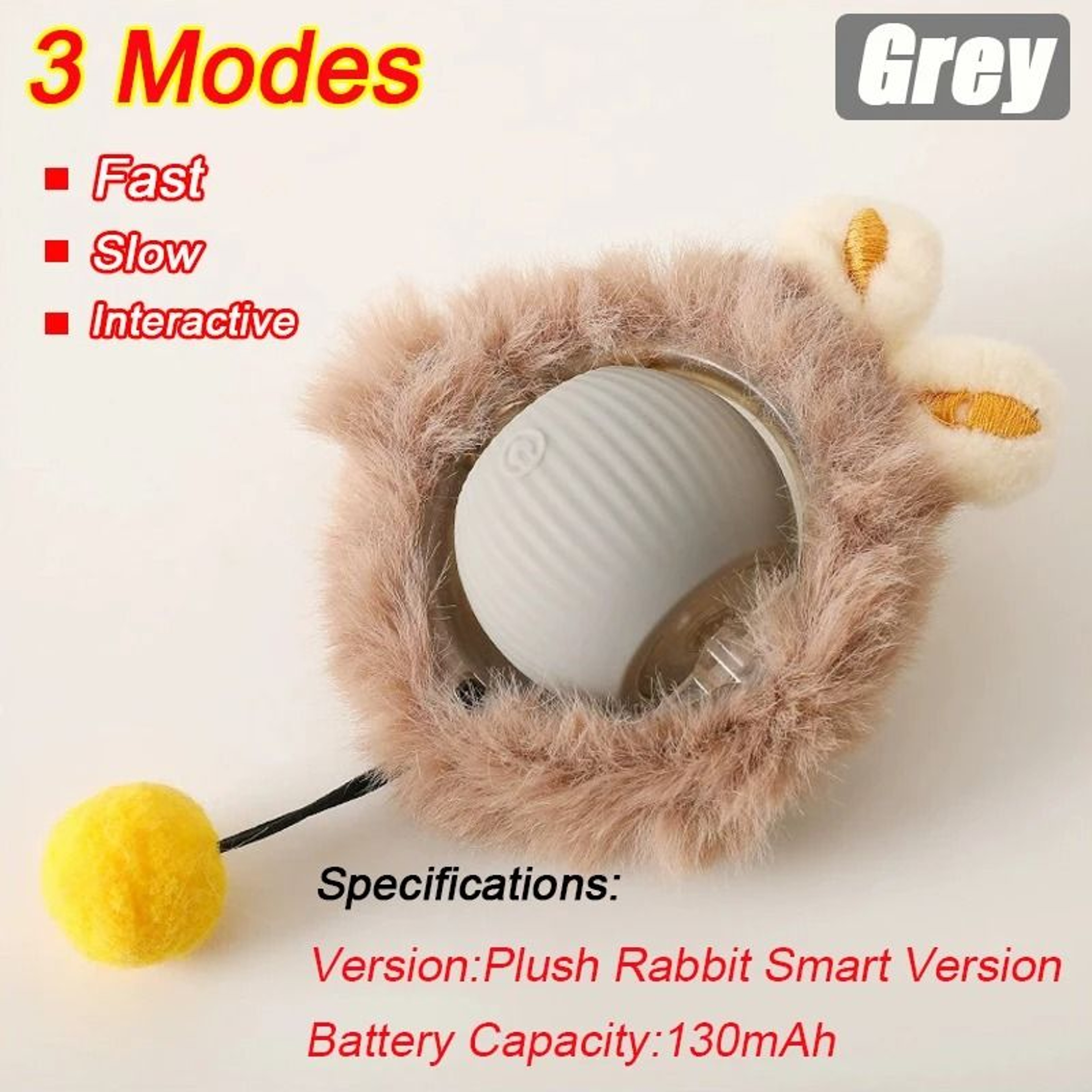 Smart Electric Interactive MouseImitation Rolling Ball Pet Toy 8