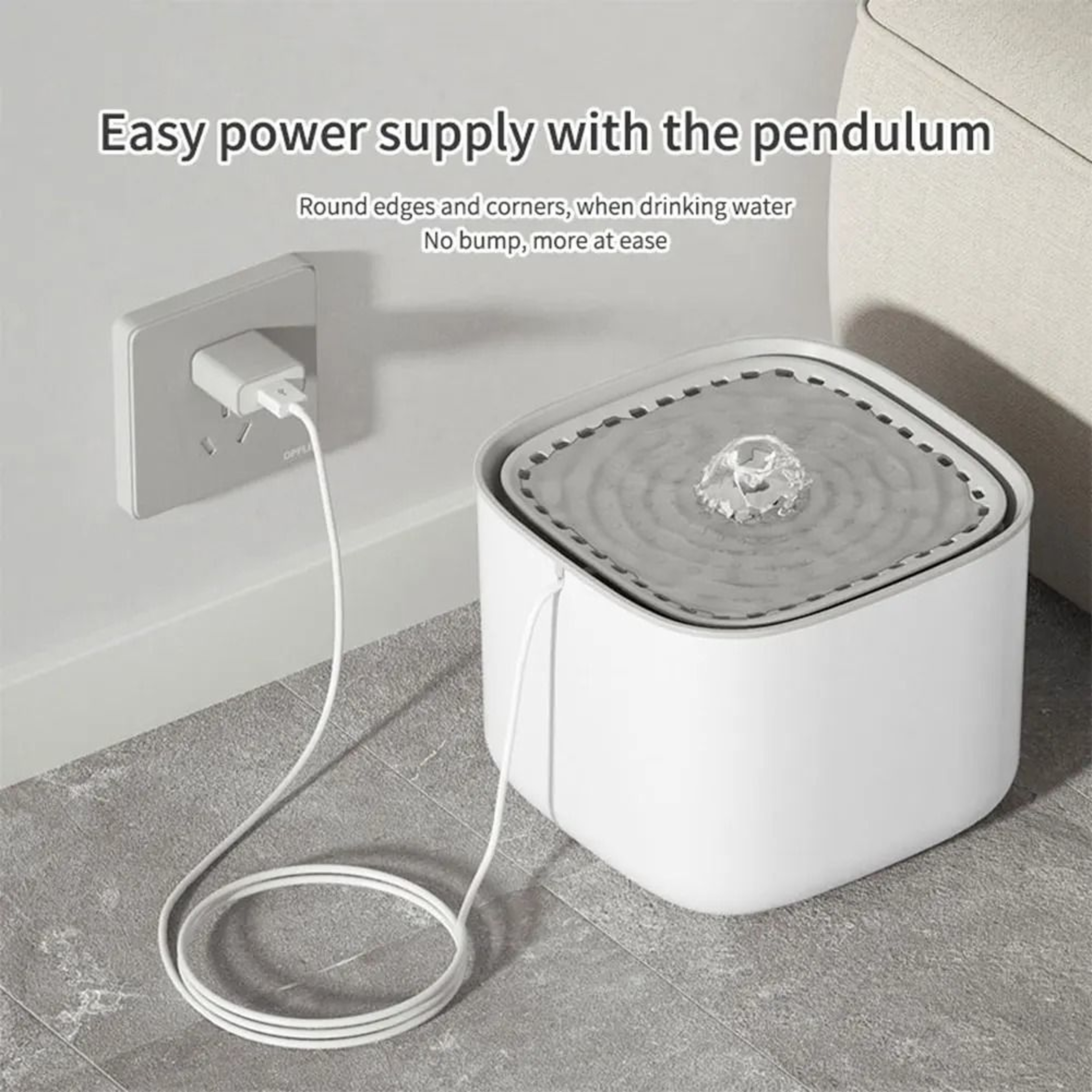 3L Automatic Recirculating Pet Water Fountain With MultiStage Filtration 1