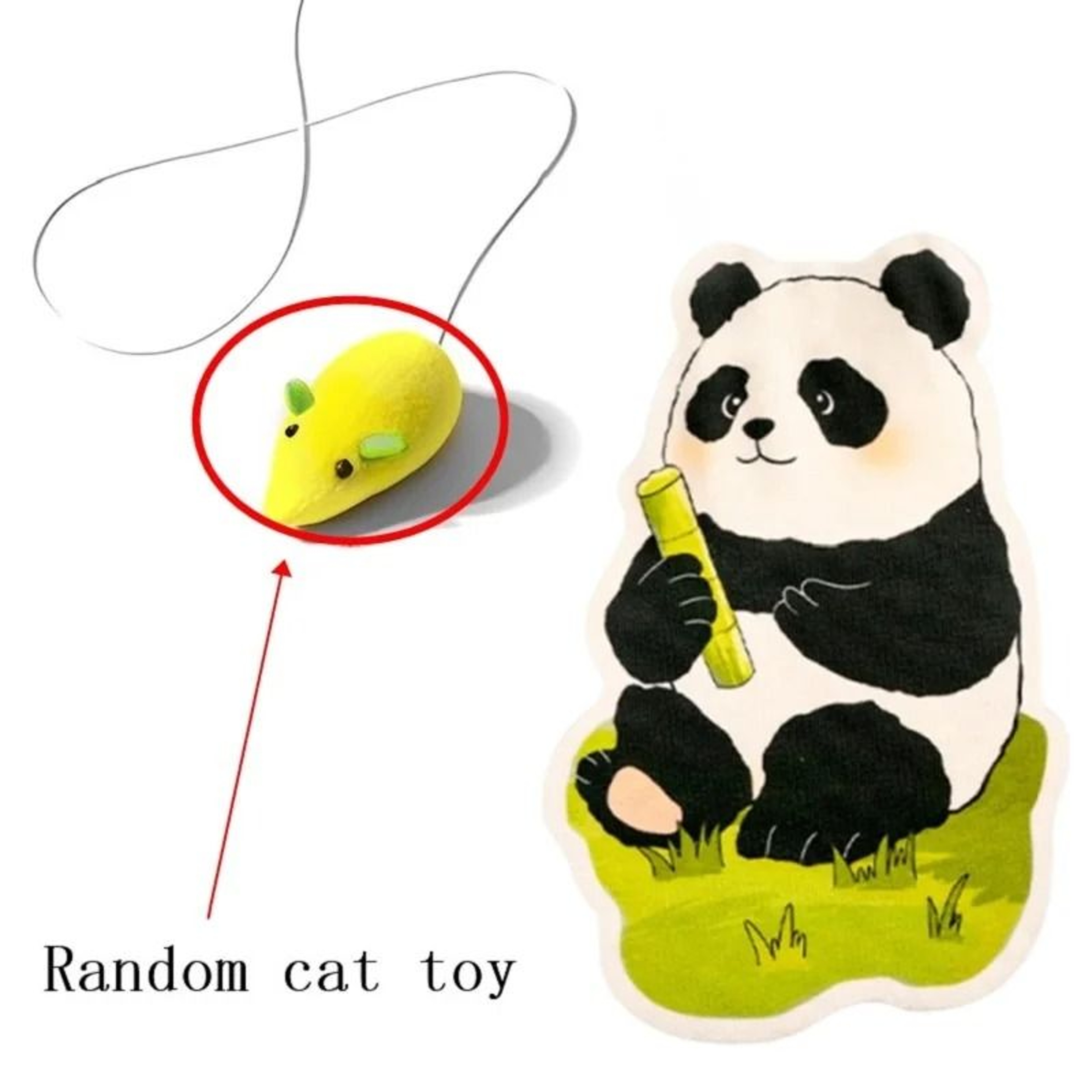 SelfAdhesive WallMounted Felt Cat Scratcher Mat With Toy 10
